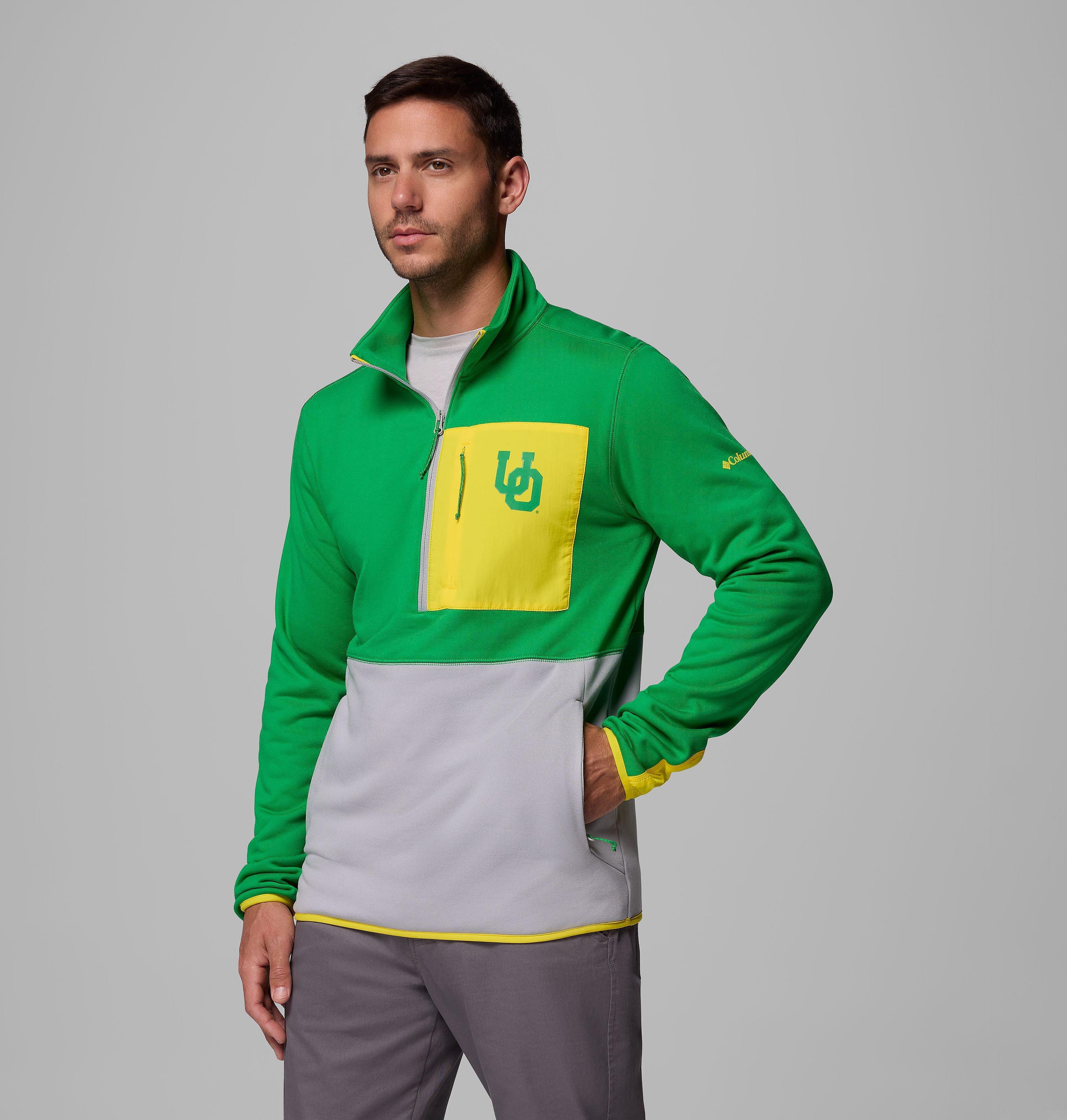 Men's Collegiate Columbia Hike Half Zip Jacket 4