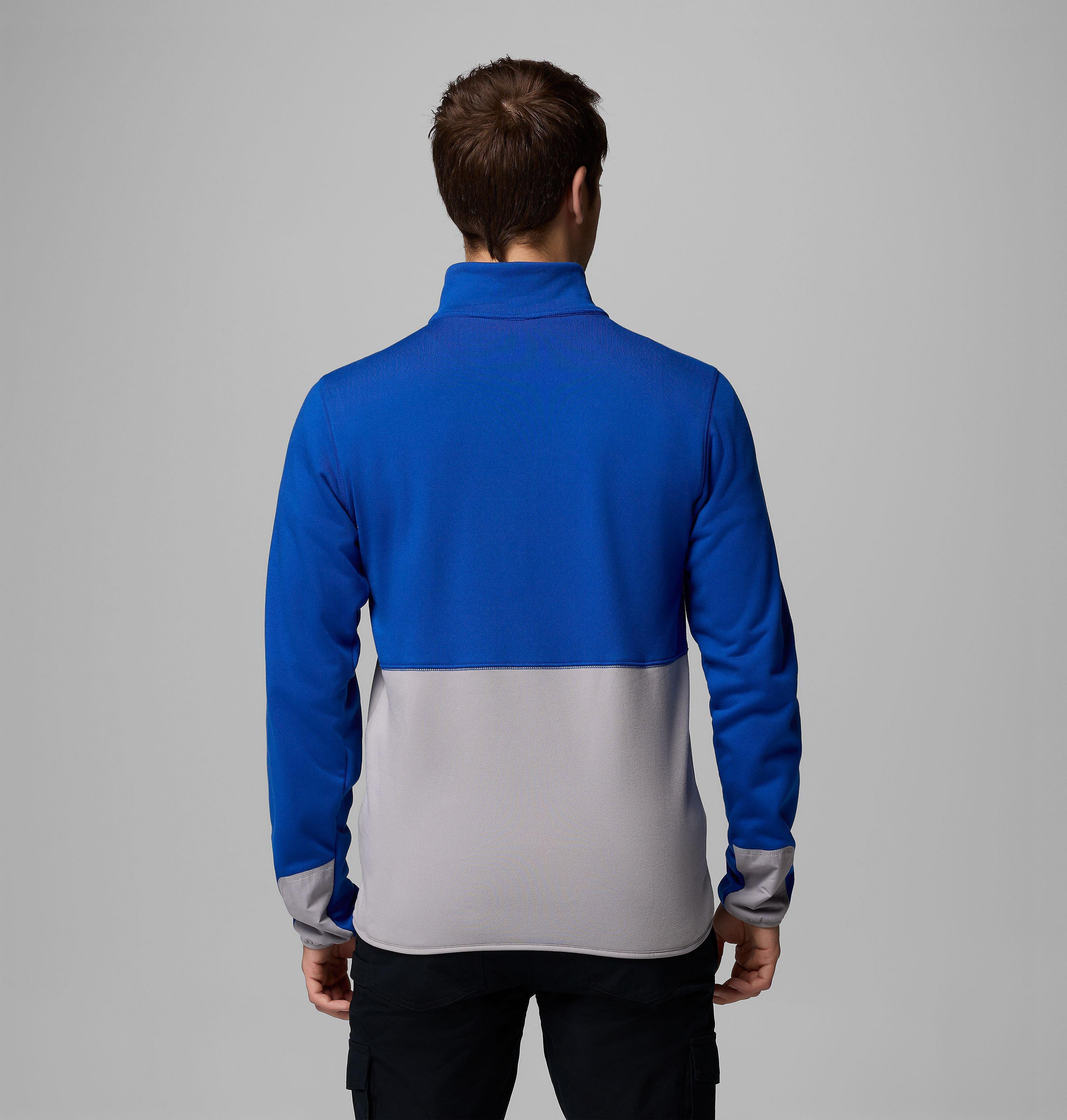 Men's Collegiate Columbia Hike Half Zip Jacket - Kentucky 3