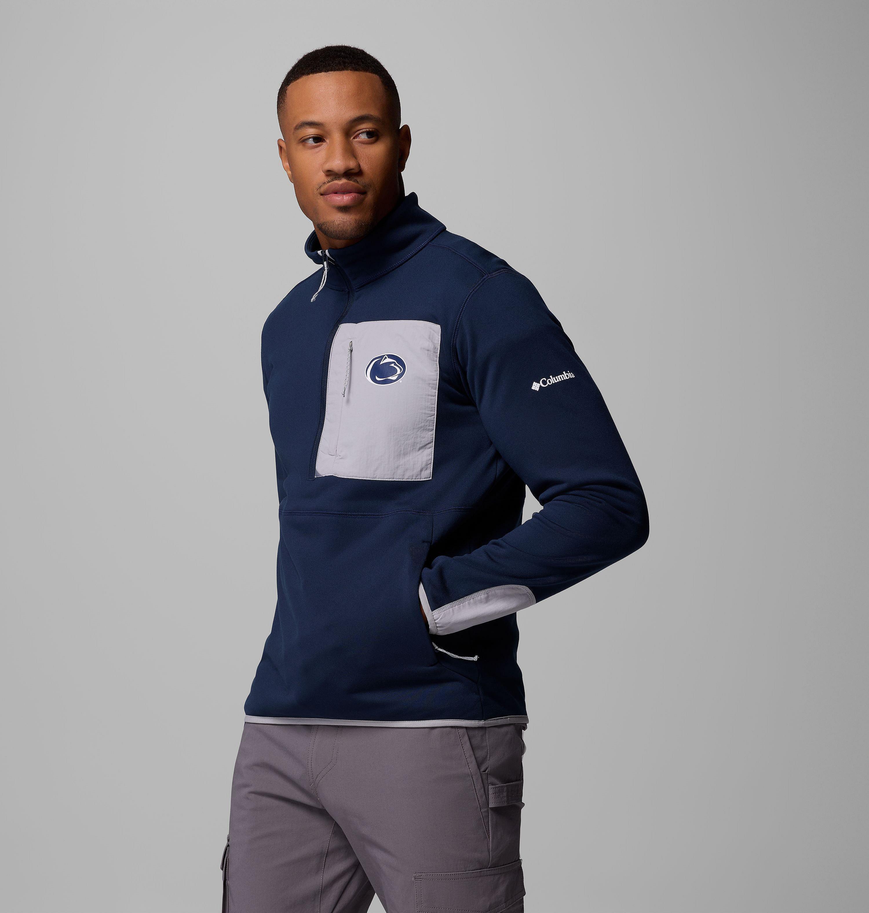 Men's Collegiate Columbia Hike Half Zip Jacket - Penn State 4