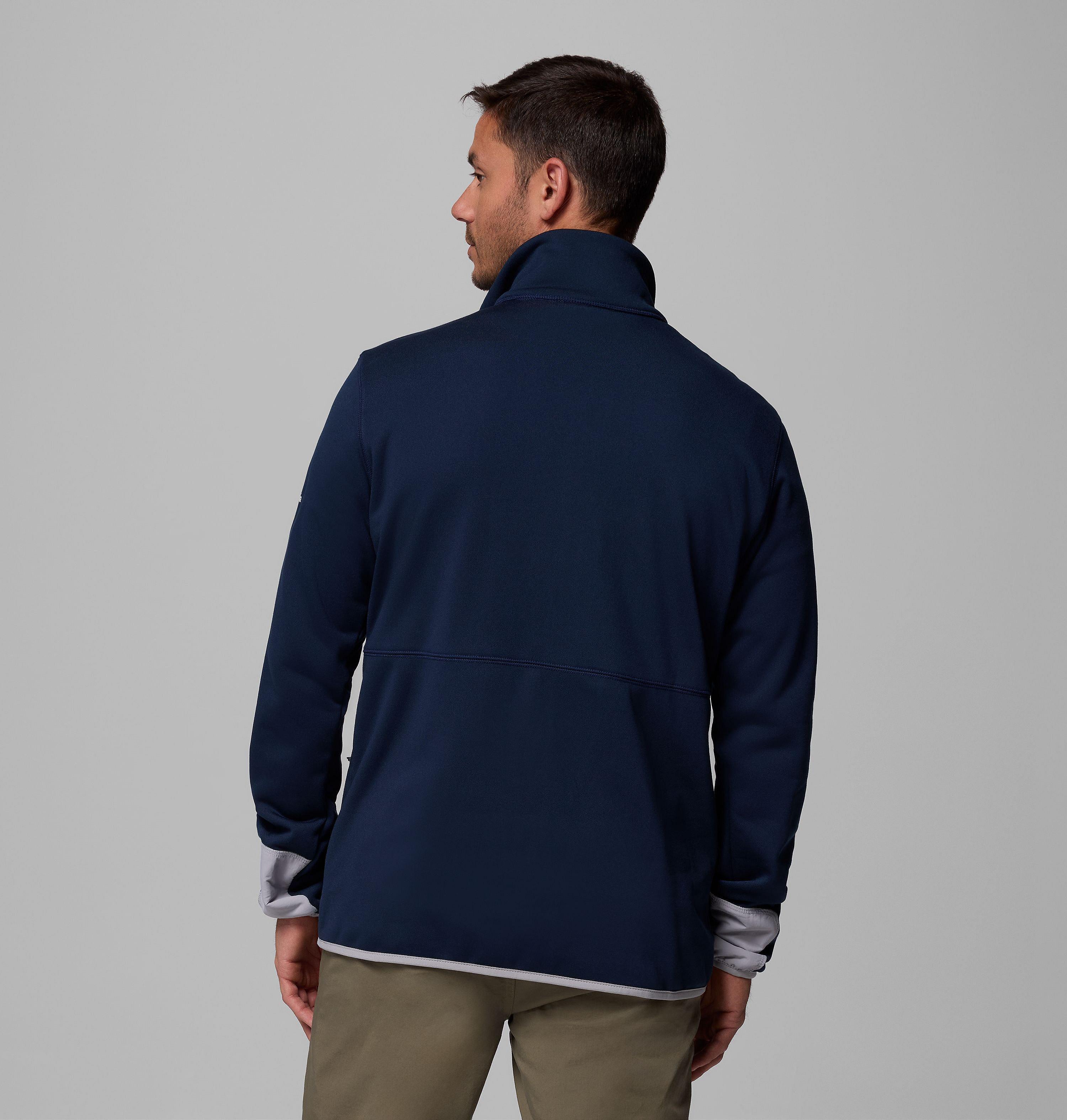 Men's Collegiate Columbia Hike Half Zip Jacket - Dallas Cowboys 3