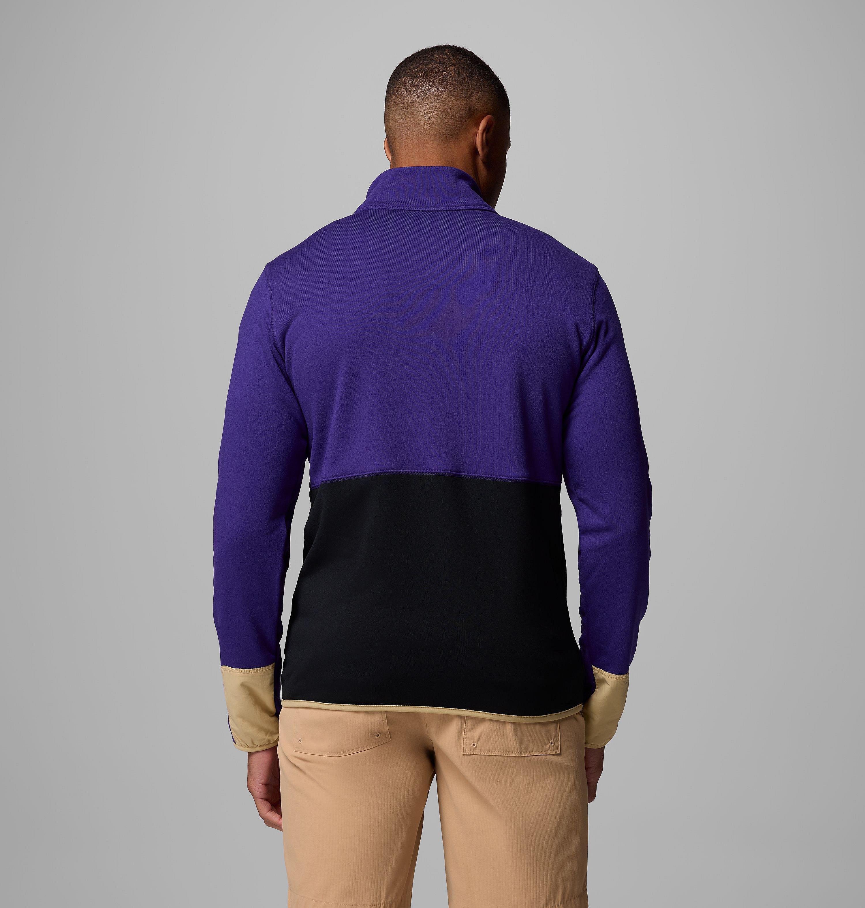 Men's Collegiate Columbia Hike Half Zip Jacket - Washington 3