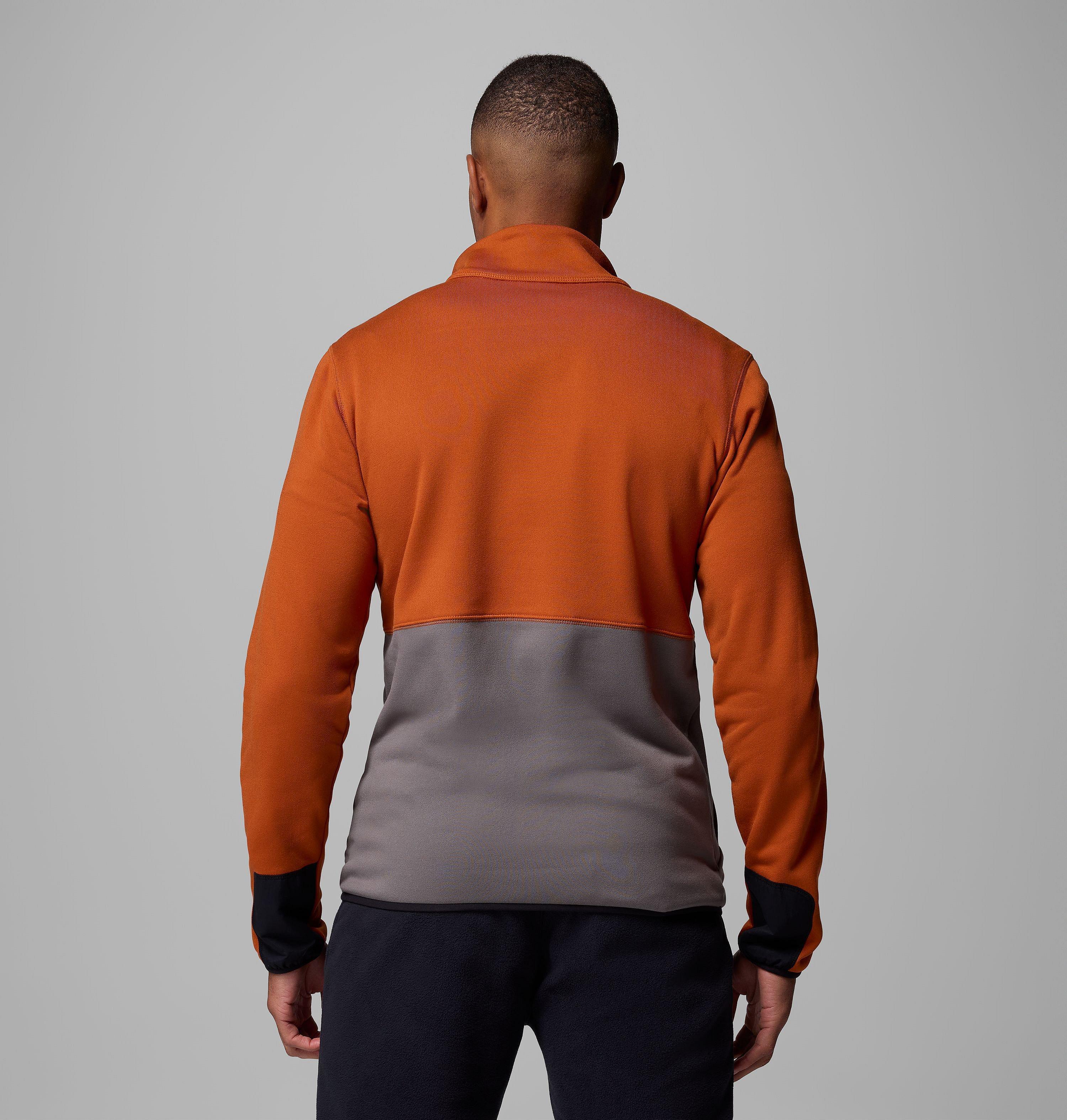 Men's Collegiate Columbia Hike Half Zip Jacket - Texas 3