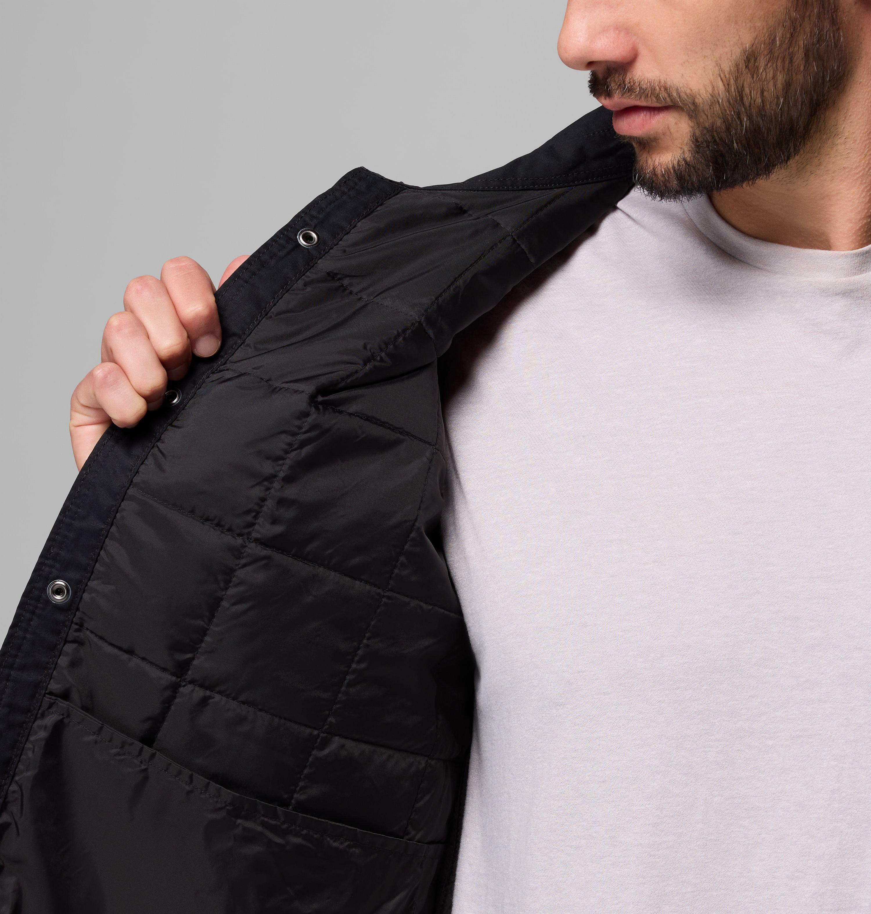 Men's Collegiate Campus Roam Quilted Shirt Jacket - Oregon State 6