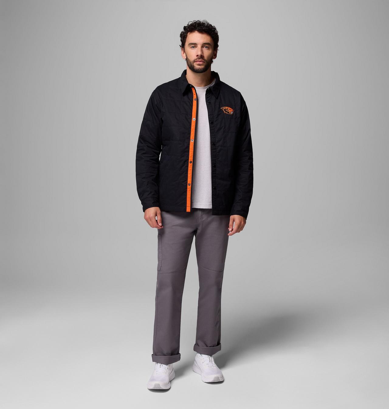 Men's Collegiate Campus Roam™ Quilted Shirt Jacket - Oregon State 2