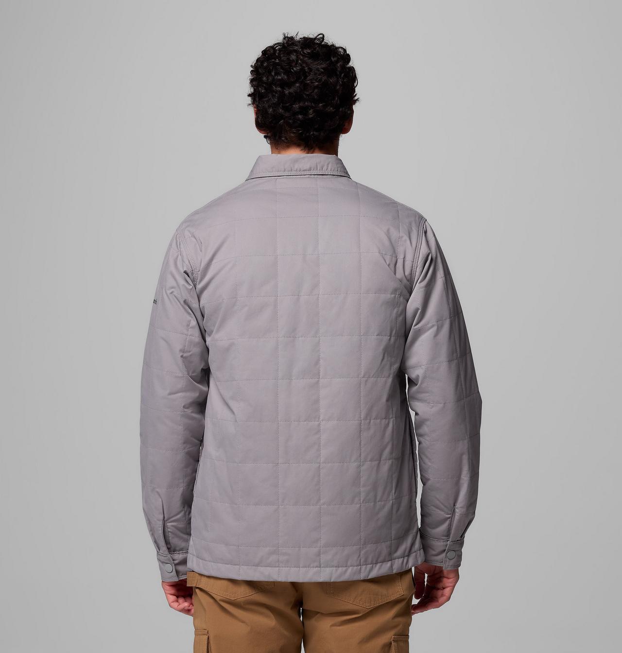 Men's Collegiate Campus Roam™ Quilted Shirt Jacket - Michigan State 3