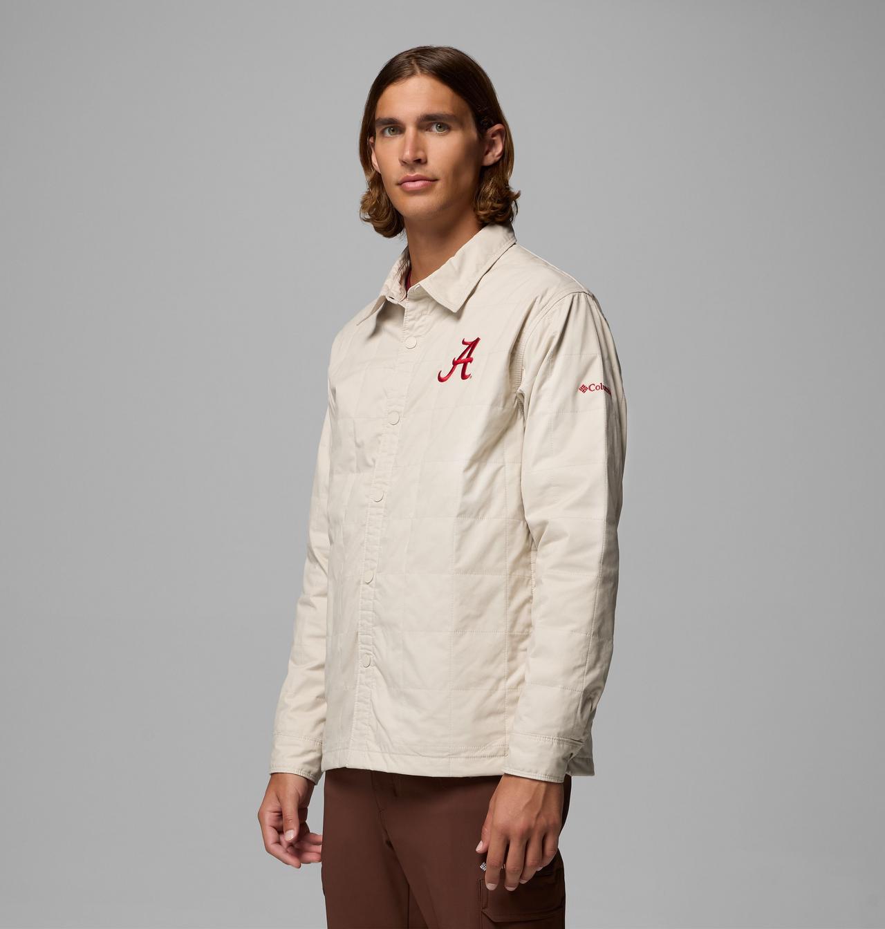 Men's Collegiate Campus Roam™ Quilted Shirt Jacket - Alabama