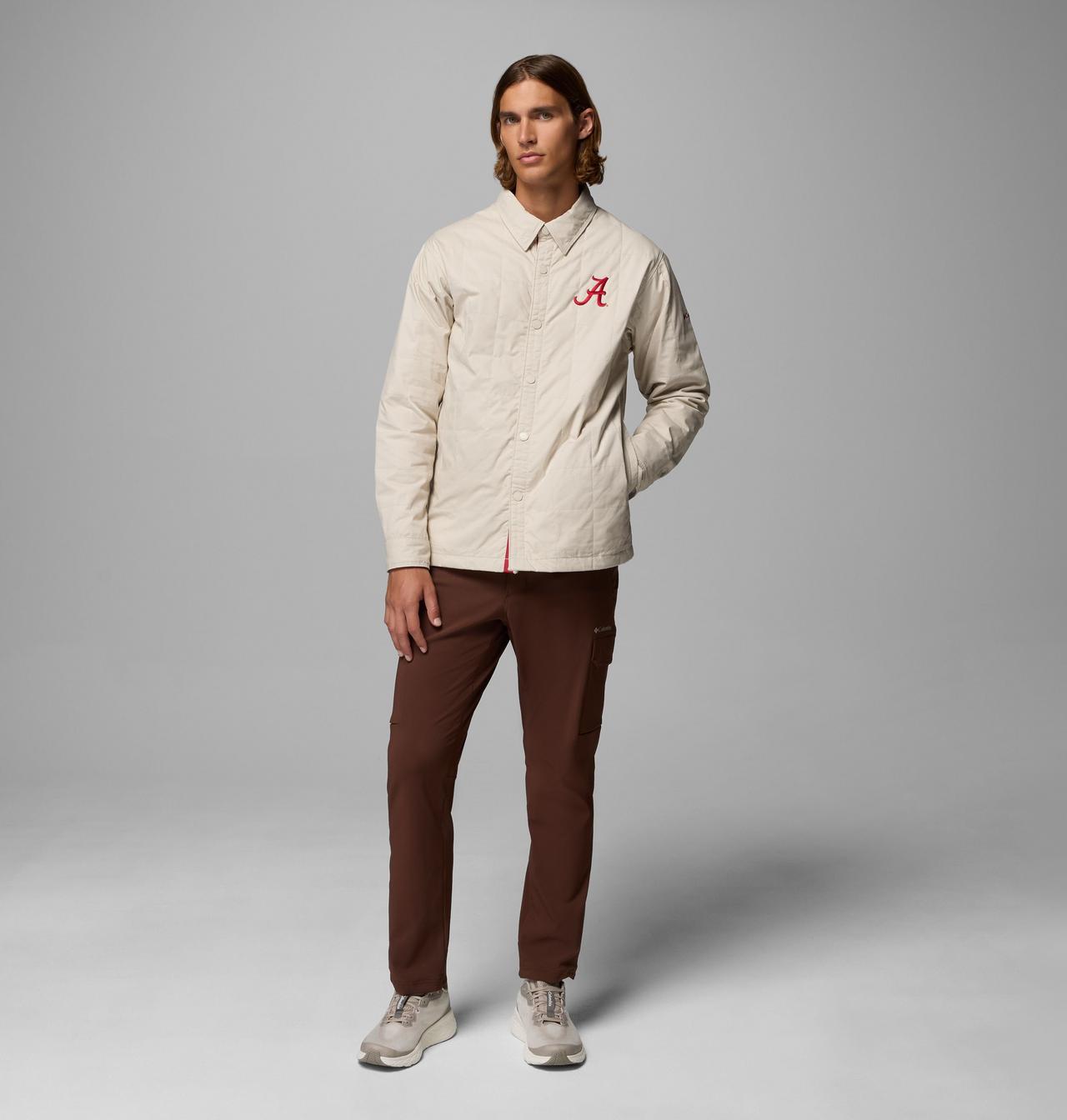 Men's Collegiate Campus Roam™ Quilted Shirt Jacket - Alabama