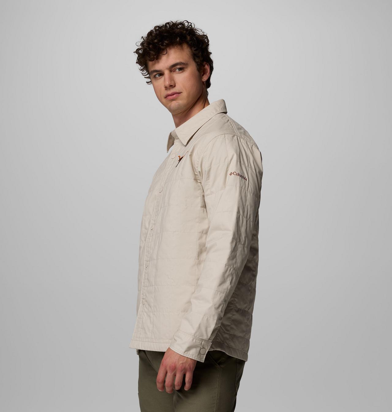 Men's Collegiate Campus Roam™ Quilted Shirt Jacket - Texas 4