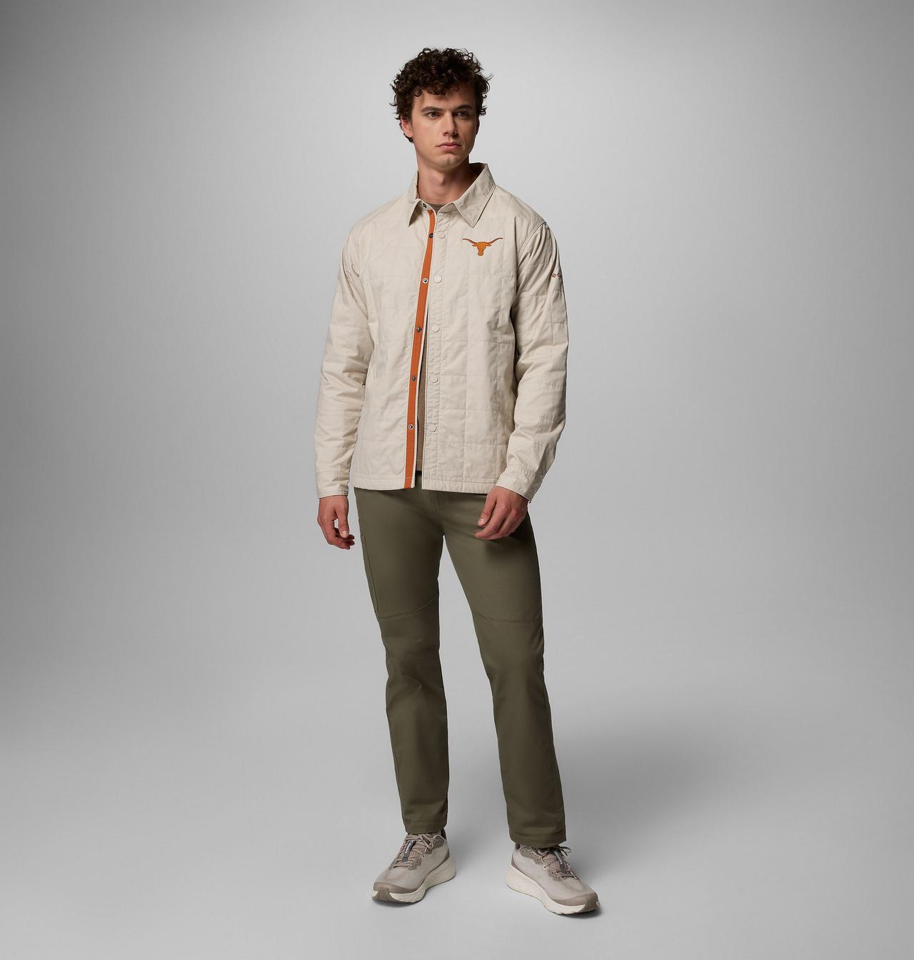 Men's Collegiate Campus Roam™ Quilted Shirt Jacket - Texas 2
