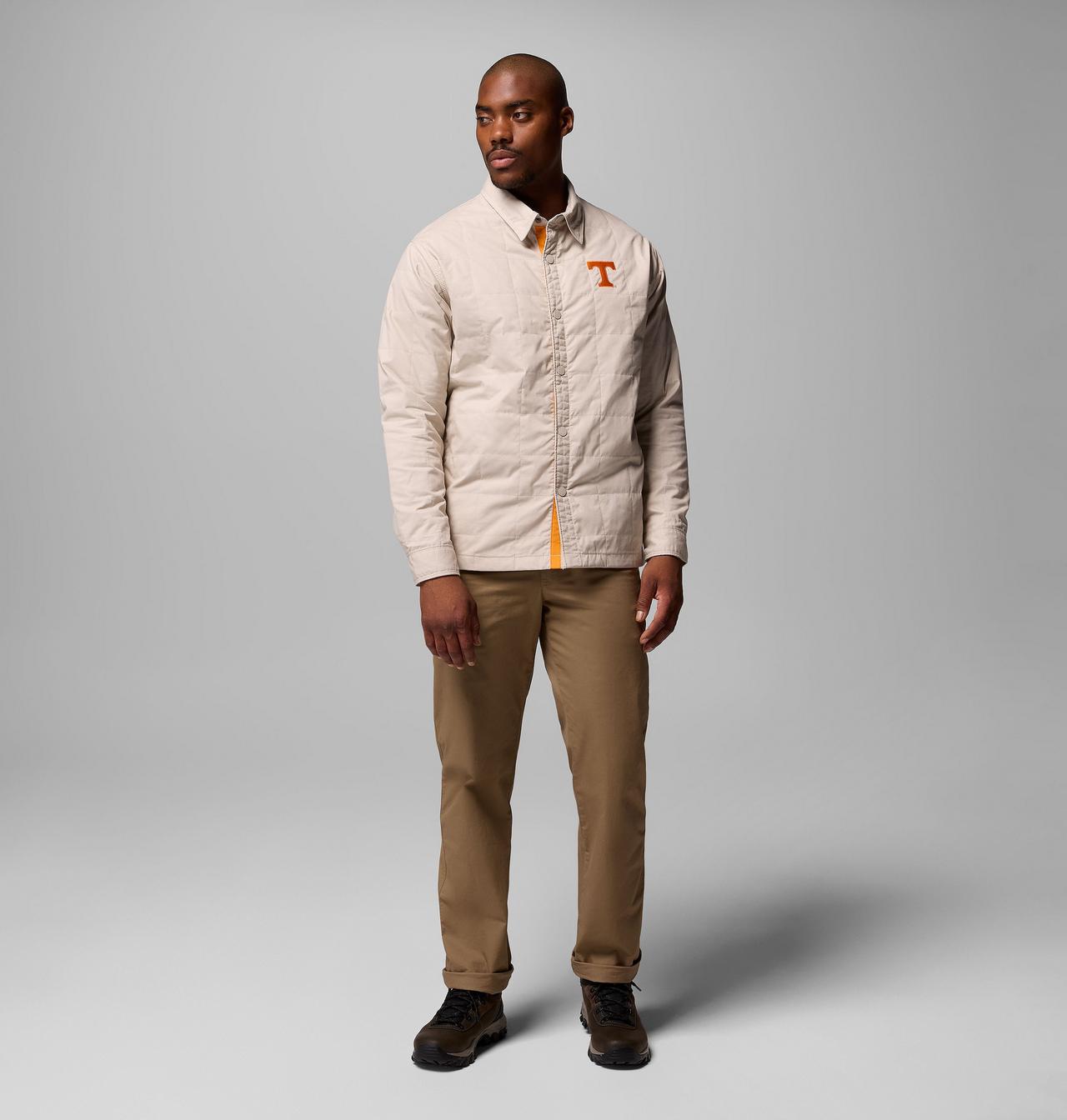 Men's Collegiate Campus Roam™ Quilted Shirt Jacket - Tennessee 2