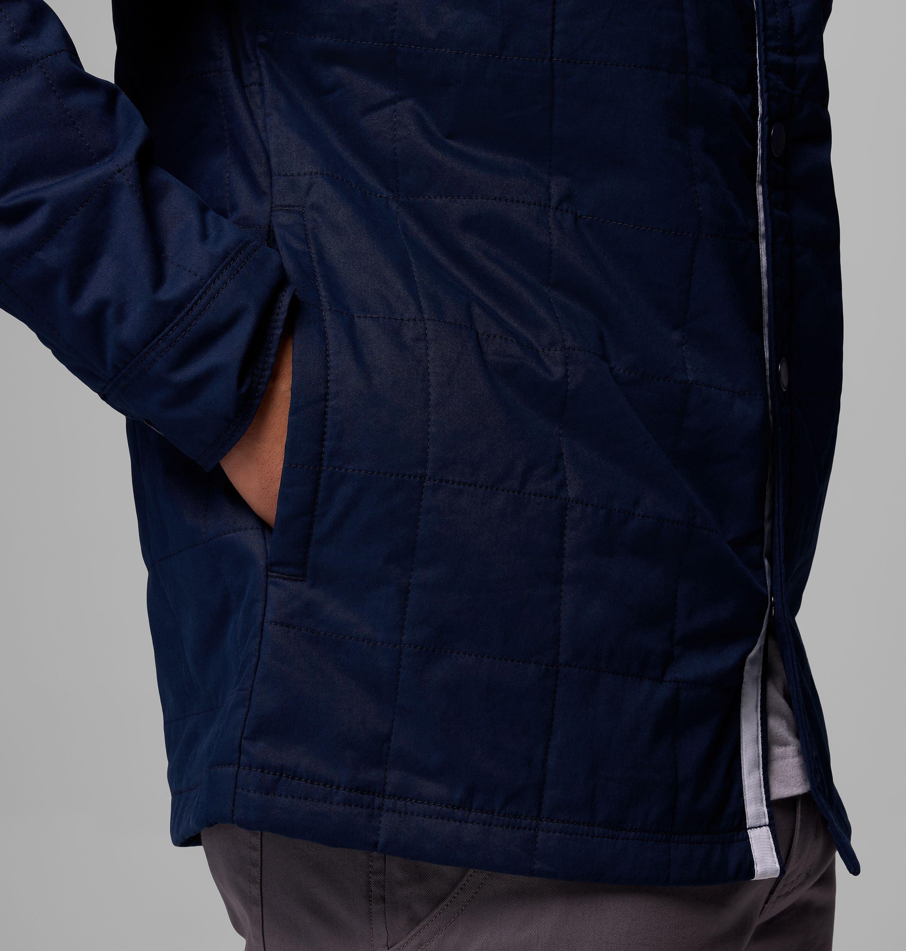 Men's Collegiate Campus Roam Quilted Shirt Jacket - Penn State 8