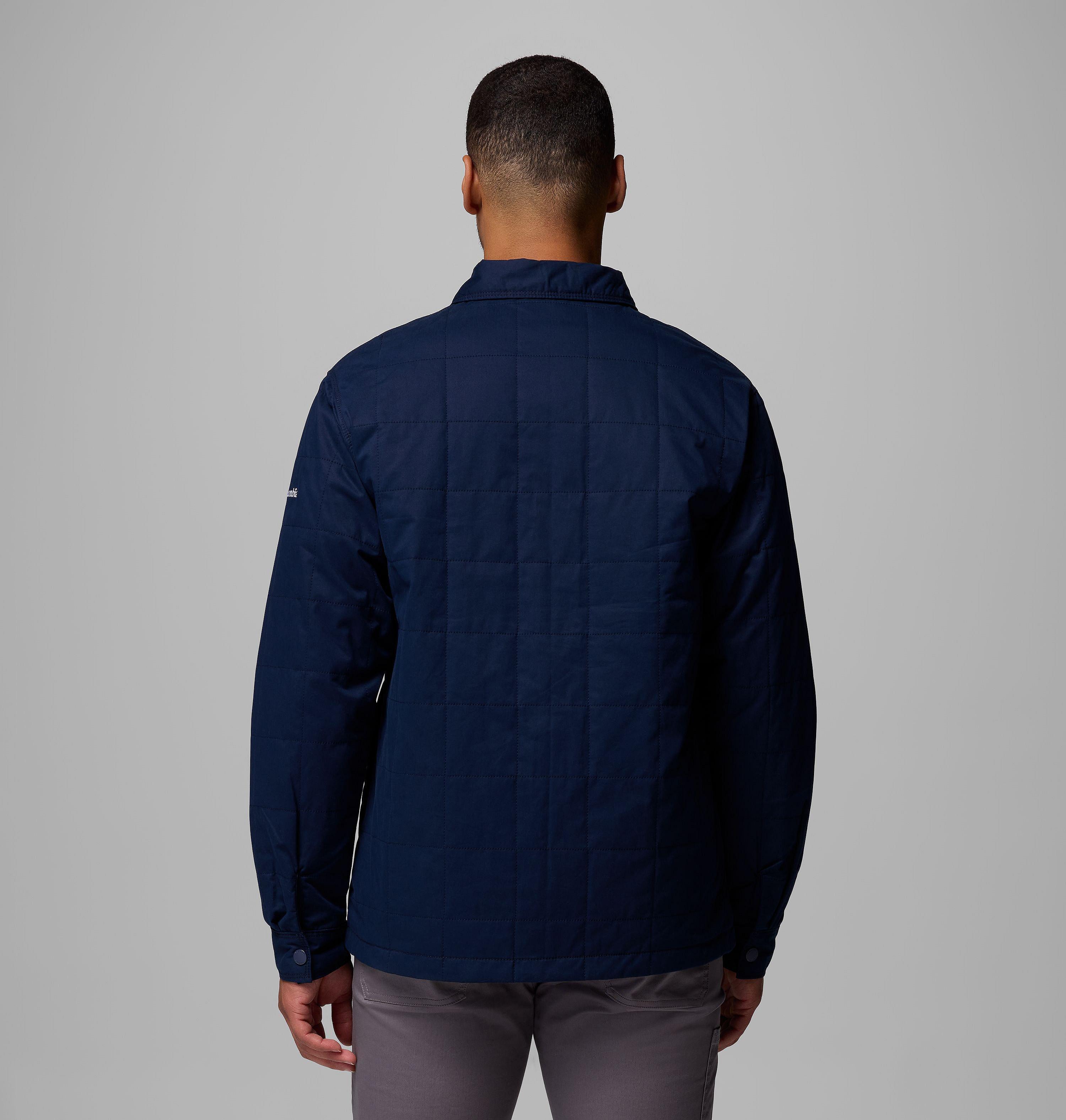 Men's Collegiate Campus Roam Quilted Shirt Jacket - Penn State 3