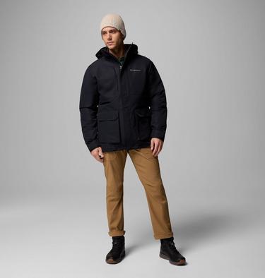 Men's Landroamer Shirt Jacket Interchange, Color: Black, image 4