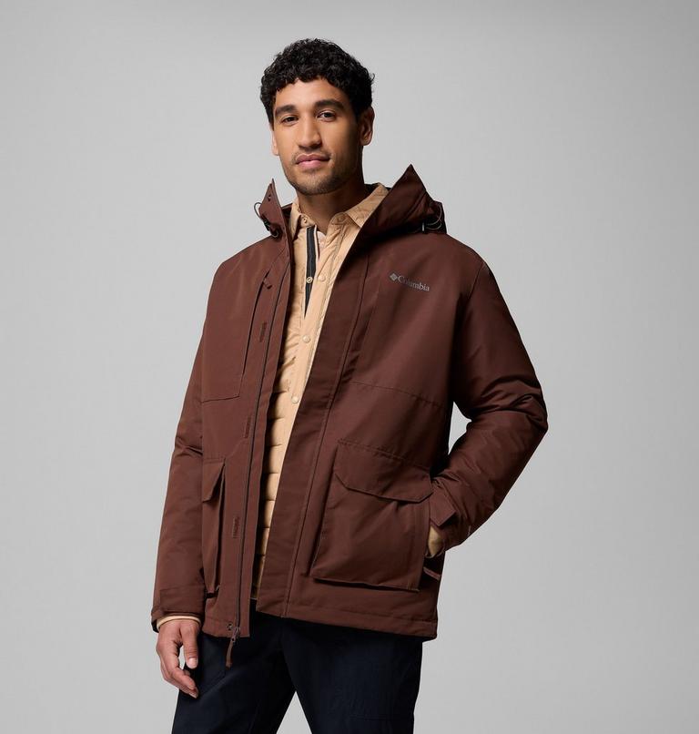 Men's Landroamer Shirt Jacket Interchange, Color: Tobacco, image 5