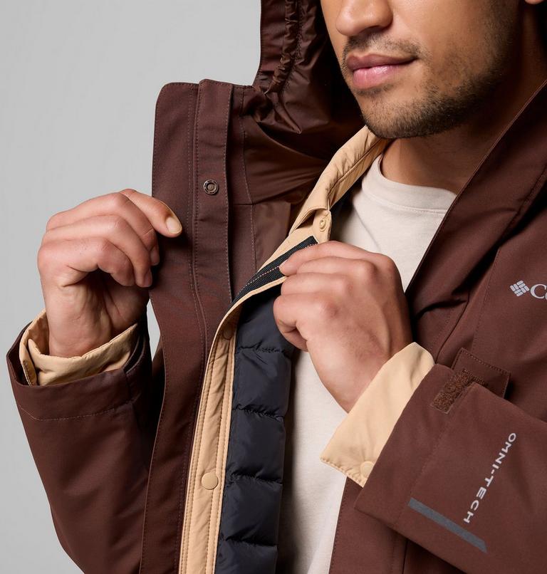 Men's Landroamer Shirt Jacket Interchange, Color: Tobacco, image 7