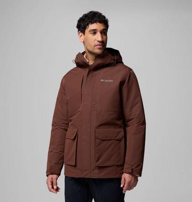Men's Landroamer Shirt Jacket Interchange, Color: Tobacco, image 1