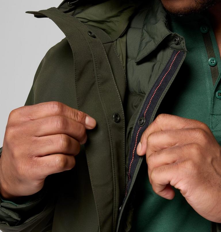Men's Landroamer 3-in1 Shirt Jacket, Color: Greenscape, image 5