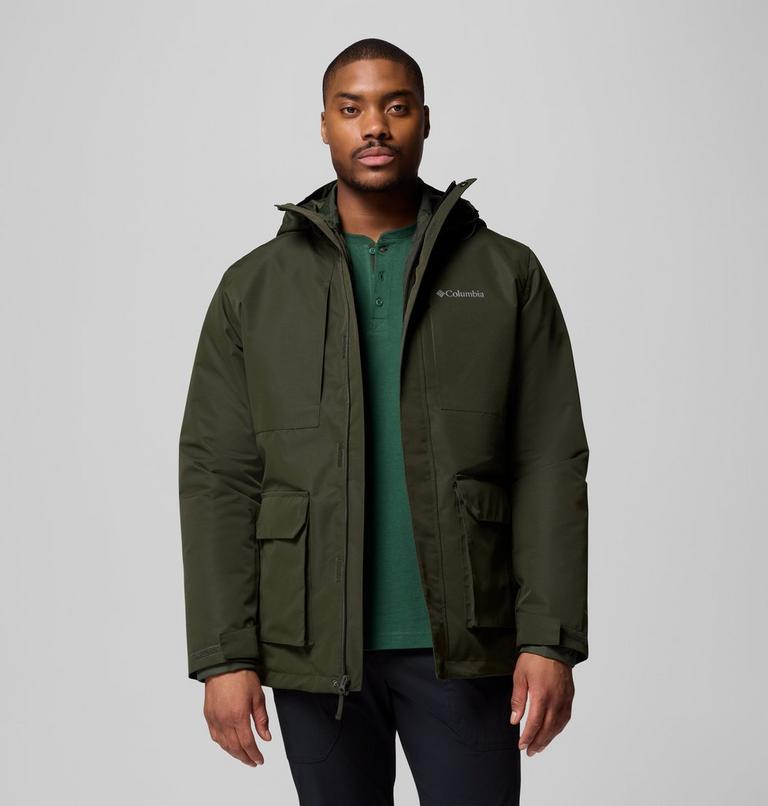 Men's Landroamer 3-in1 Shirt Jacket, Color: Greenscape, image 7