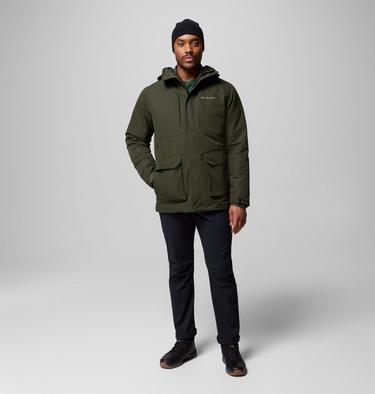 Men's Landroamer Shirt Jacket Interchange, Color: Greenscape, image 6