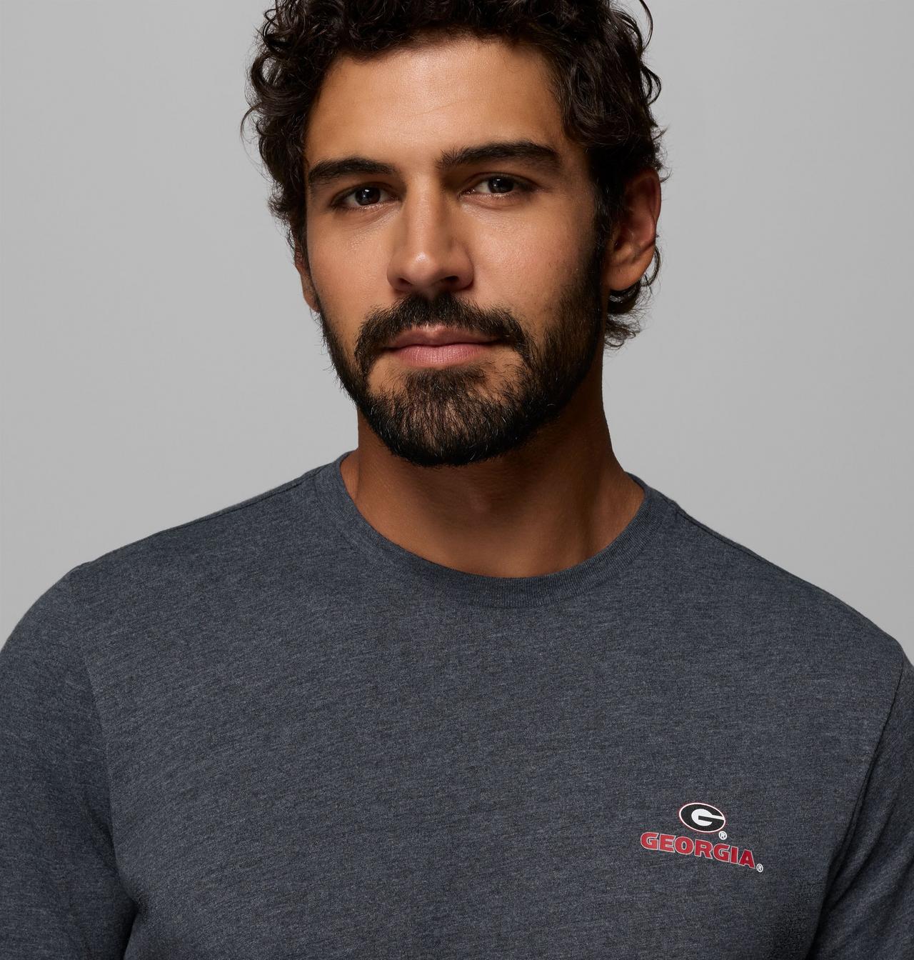 Men's Collegiate PFG™ Short Sleeve Shirt - Georgia 5