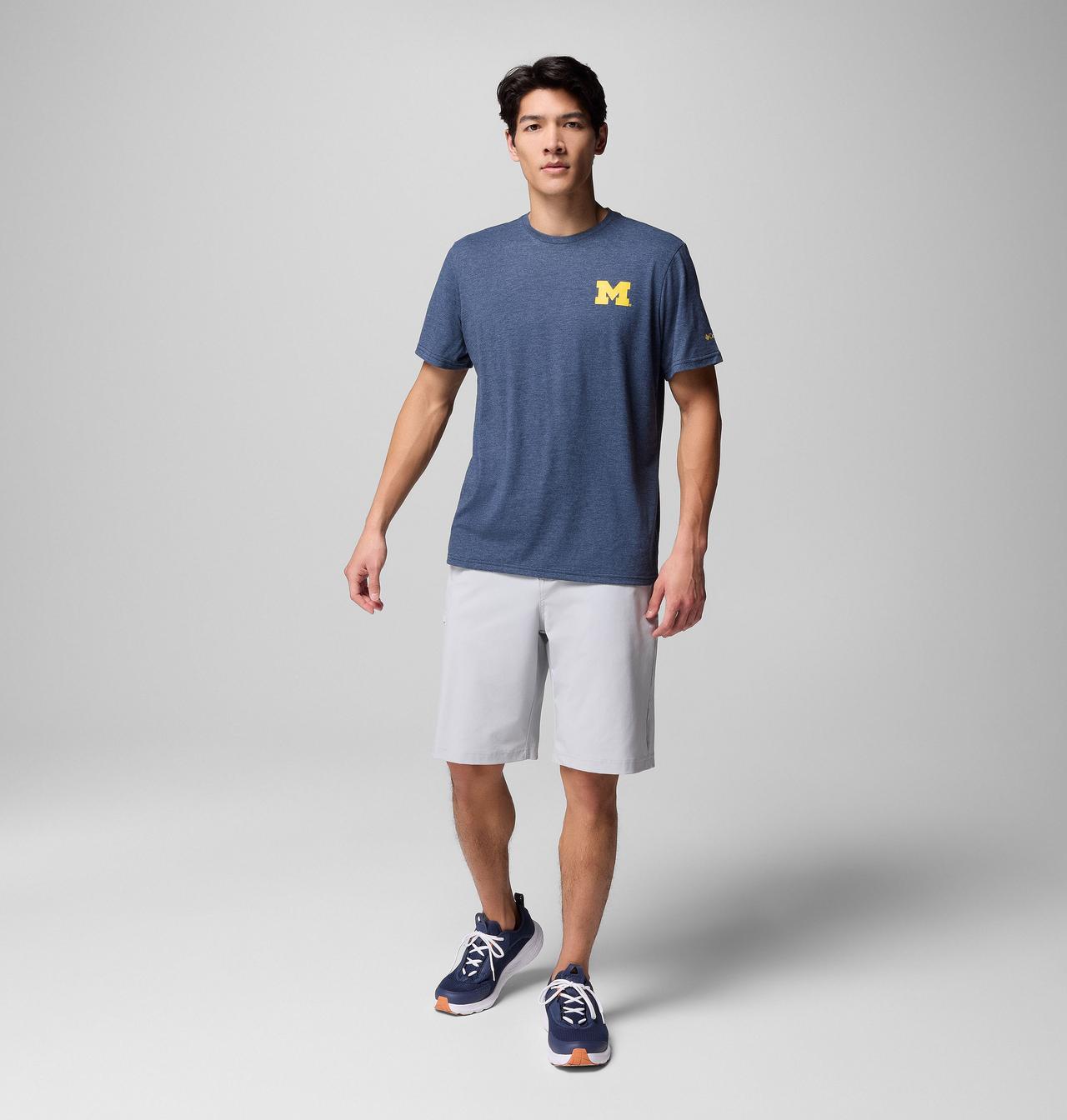 Men's Collegiate PFG™ Short Sleeve Shirt - Michigan 2