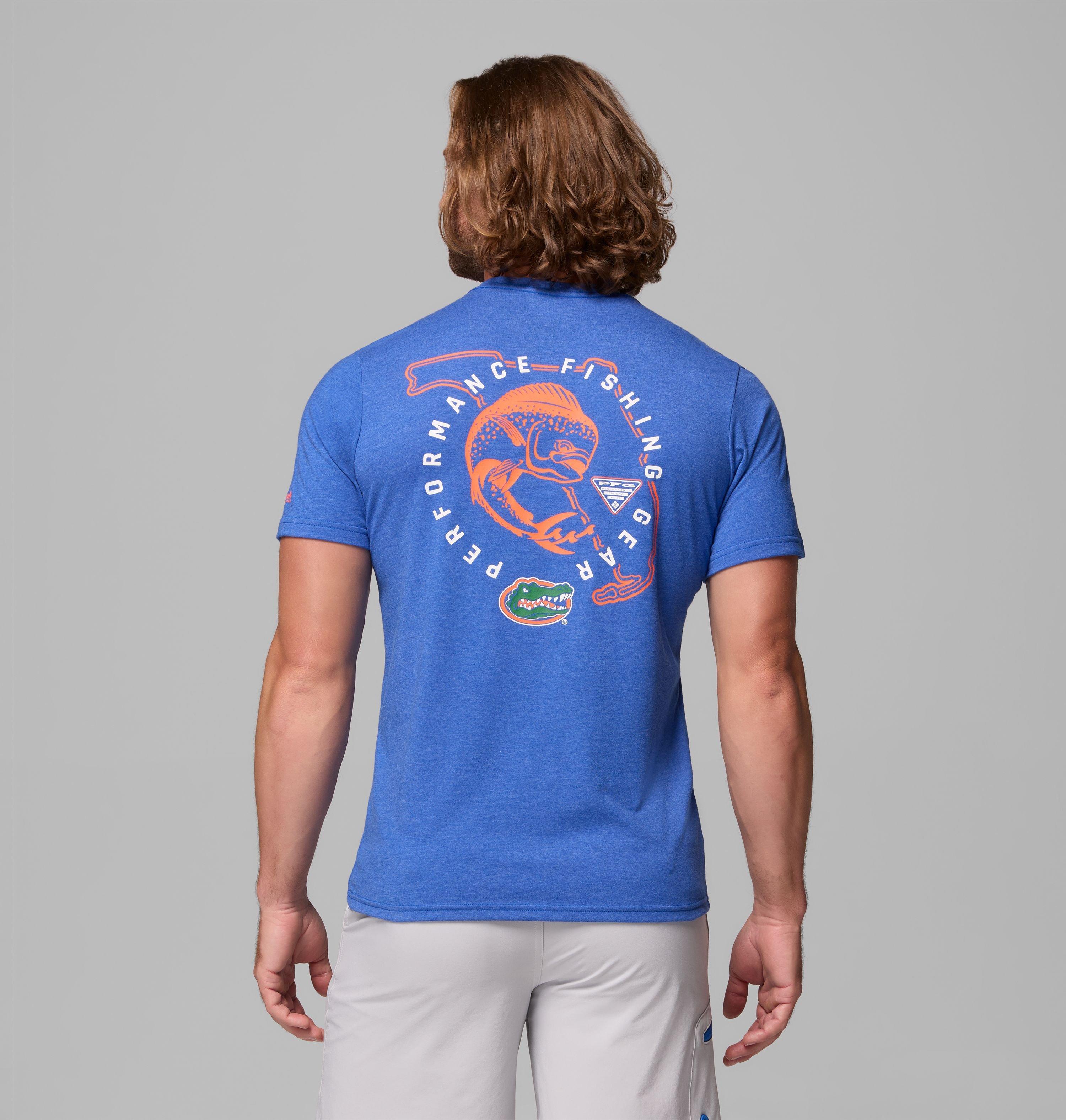 Men's Collegiate PFG Short Sleeve Shirt - Florida 3