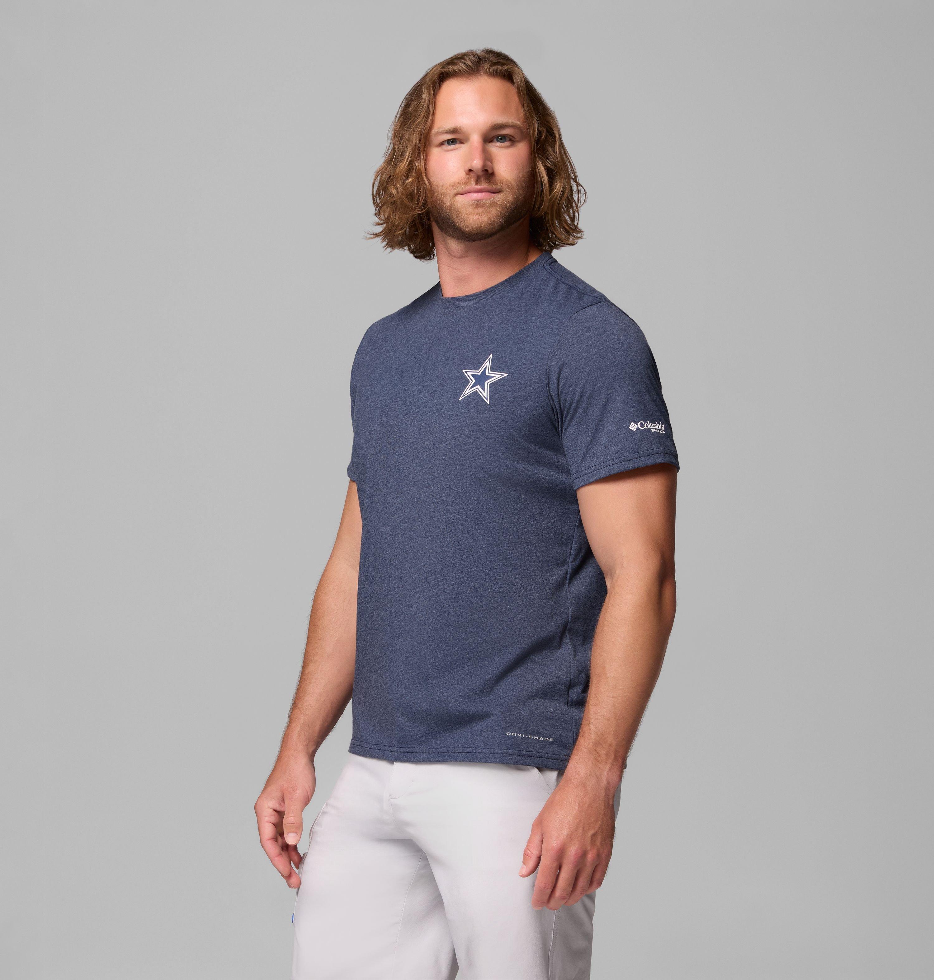 Men's Collegiate PFG Short Sleeve Shirt - Dallas Cowboys 4