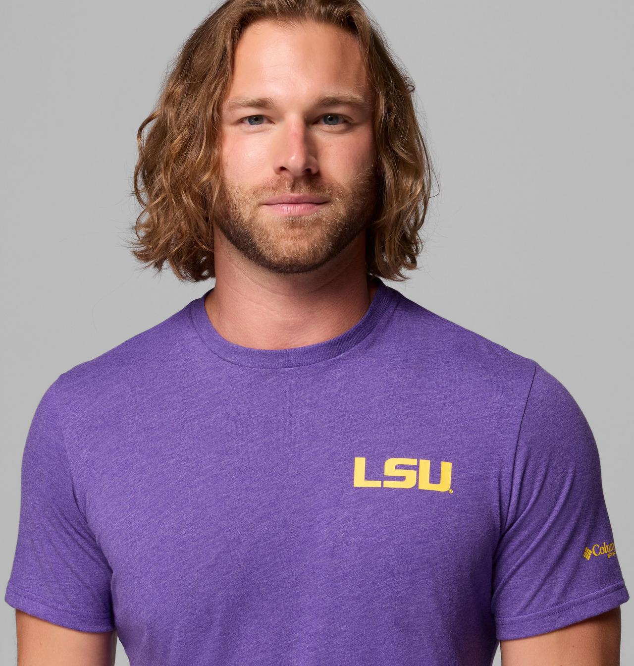 Men's Collegiate PFG™ Short Sleeve Shirt - LSU 5