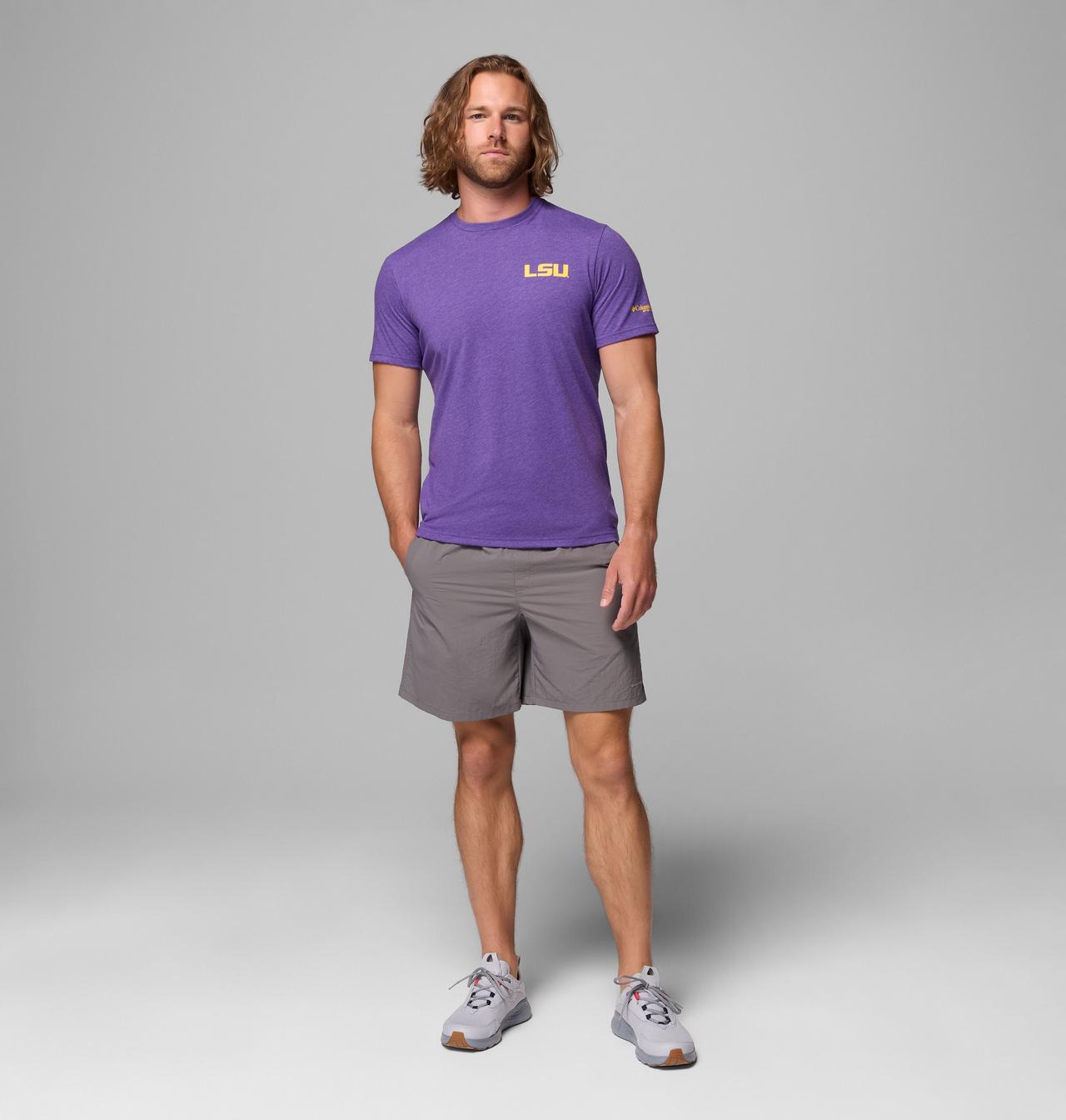 Men's Collegiate PFG™ Short Sleeve Shirt - LSU 2