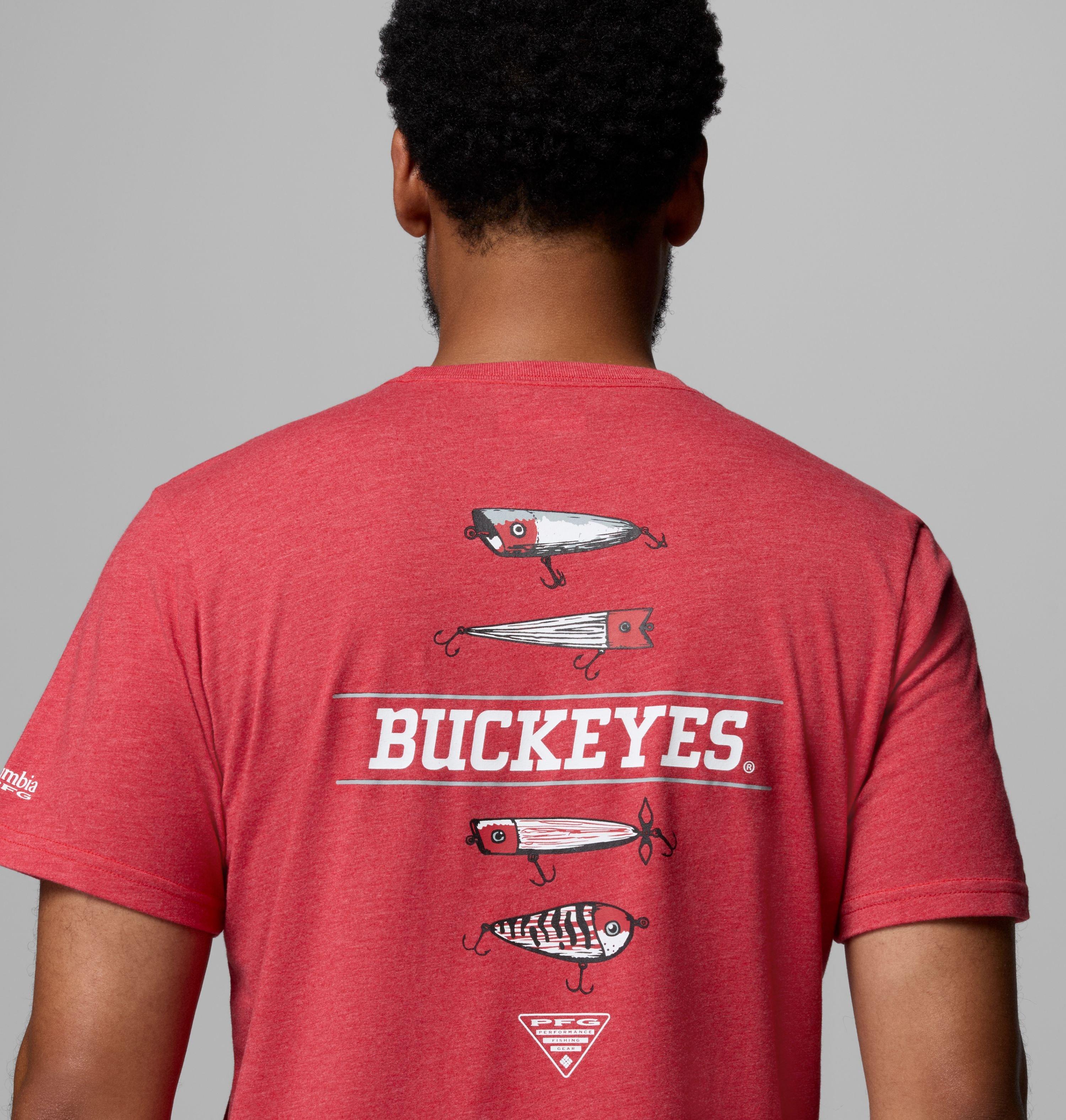 Men's Collegiate PFG Short Sleeve Shirt - Ohio State 6
