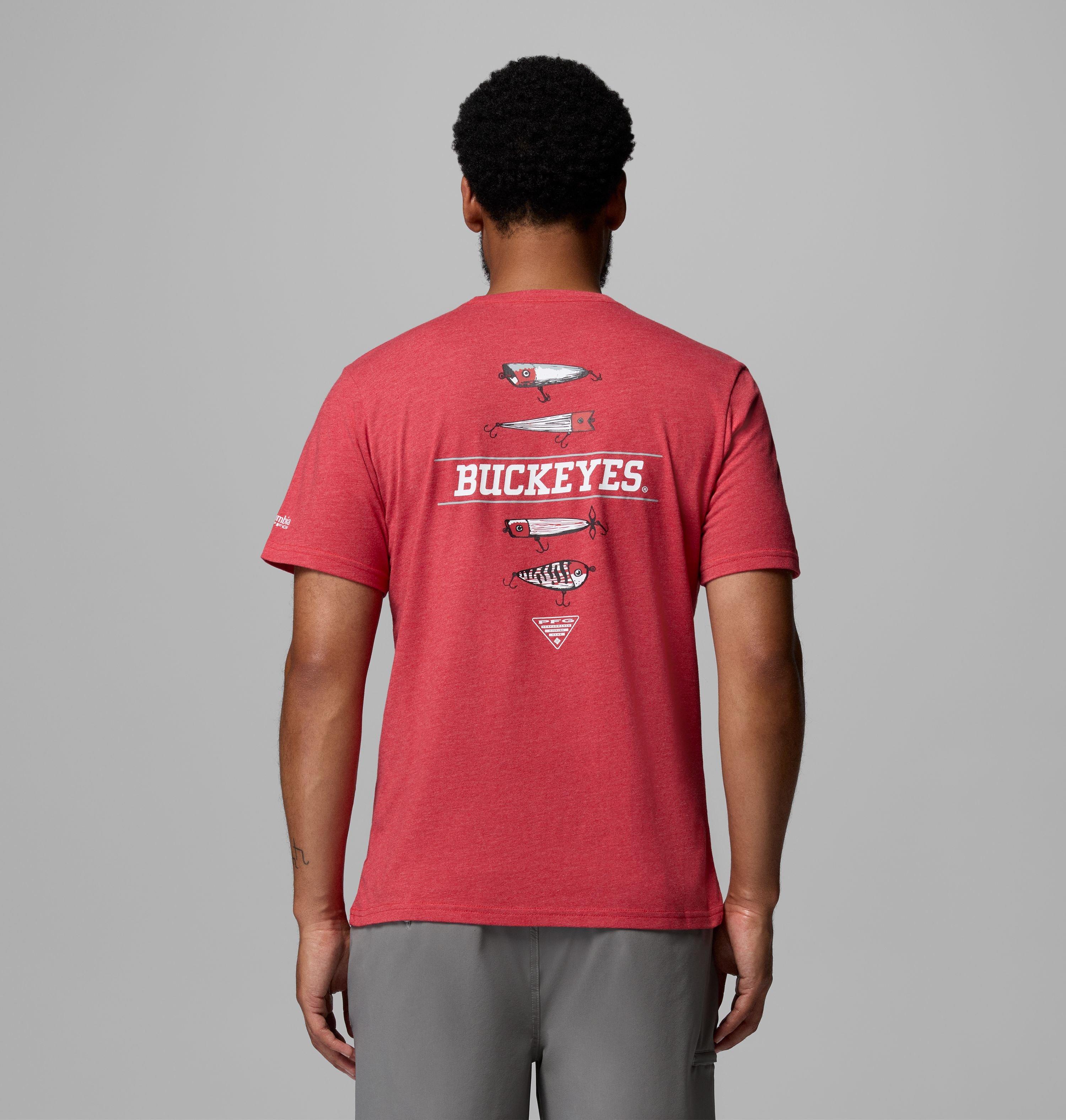 Men's Collegiate PFG Short Sleeve Shirt - Ohio State 3