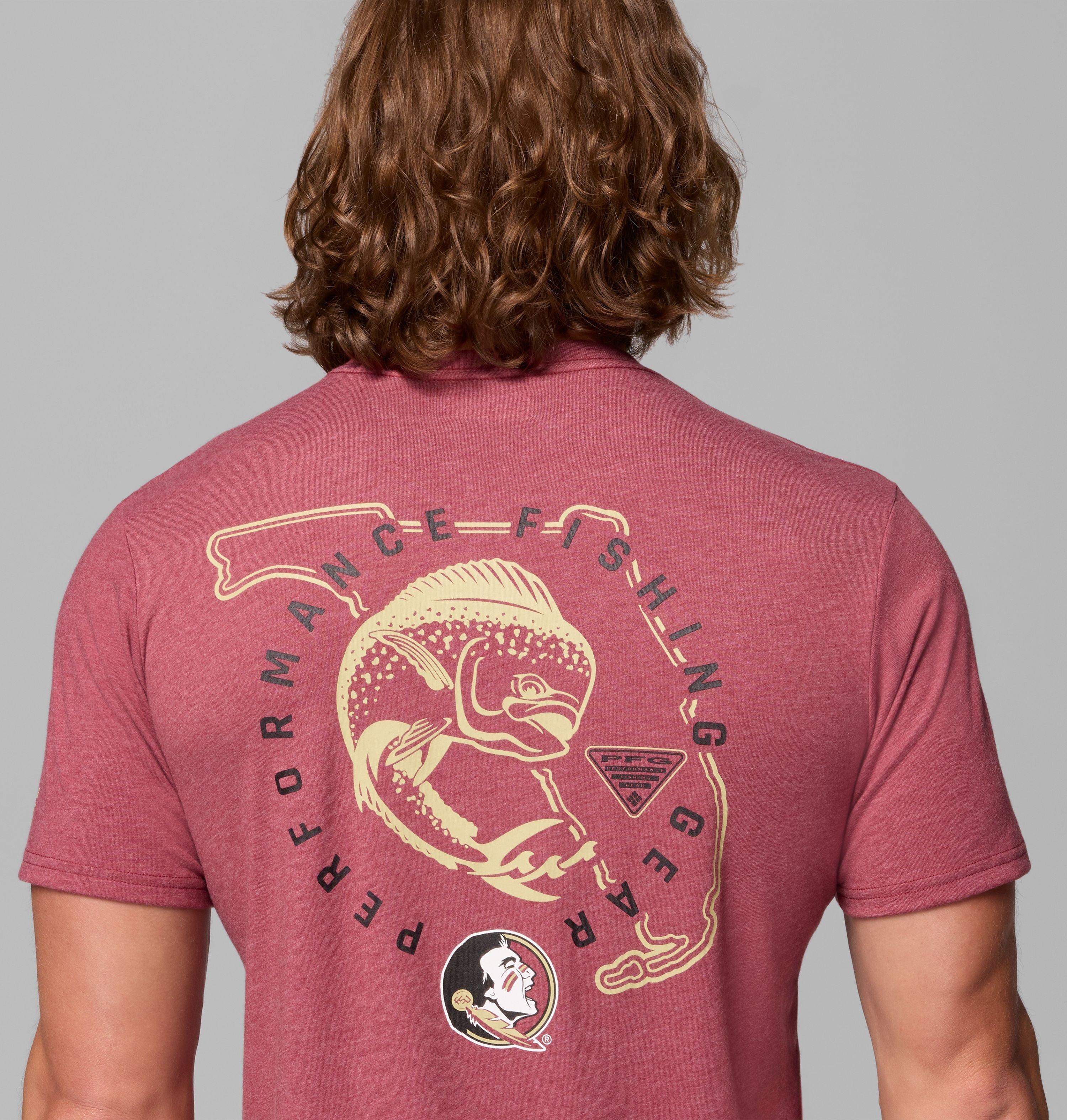 Men's Collegiate PFG Short Sleeve Shirt - Florida State 6