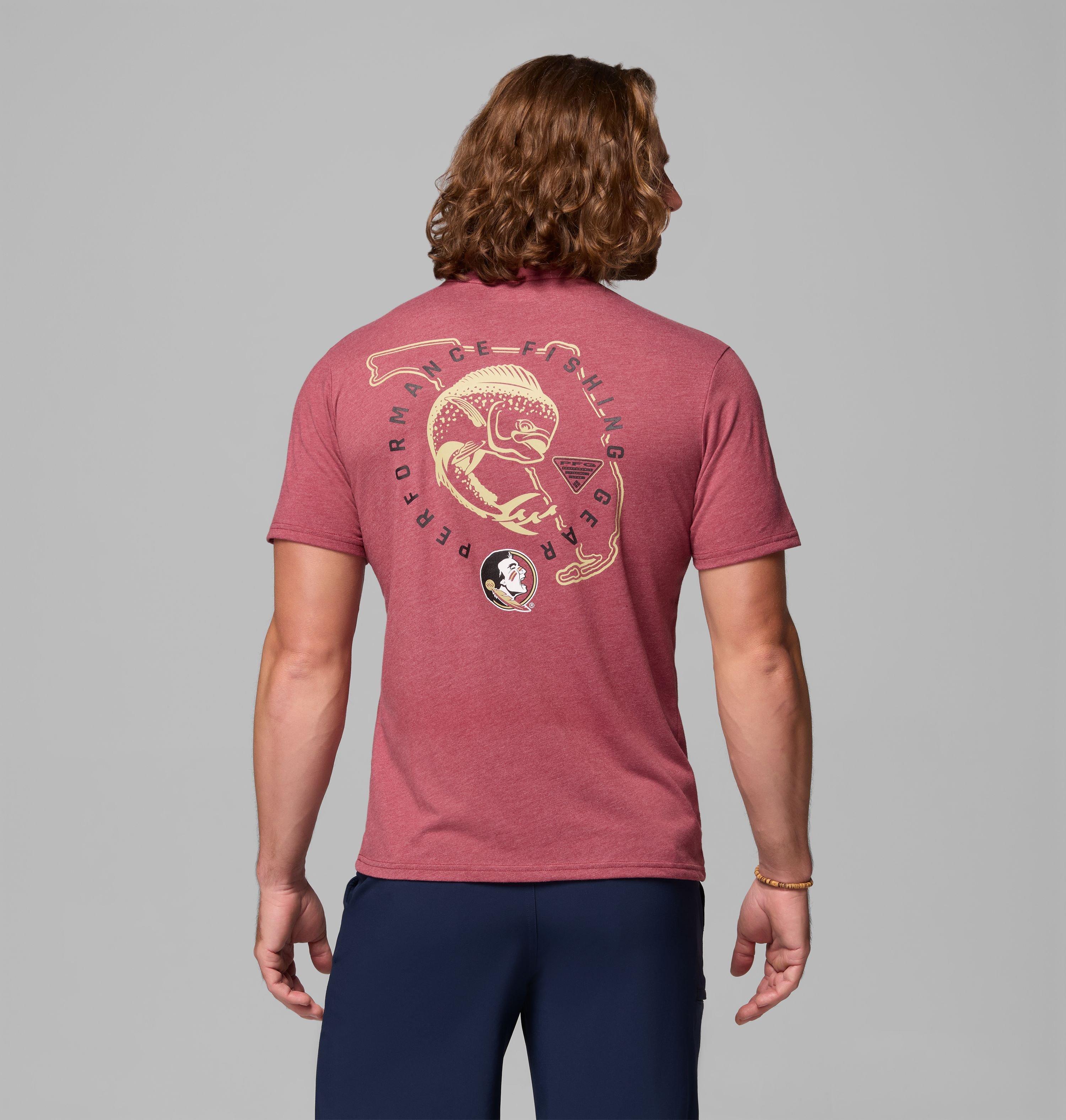Men's Collegiate PFG Short Sleeve Shirt - Florida State 3