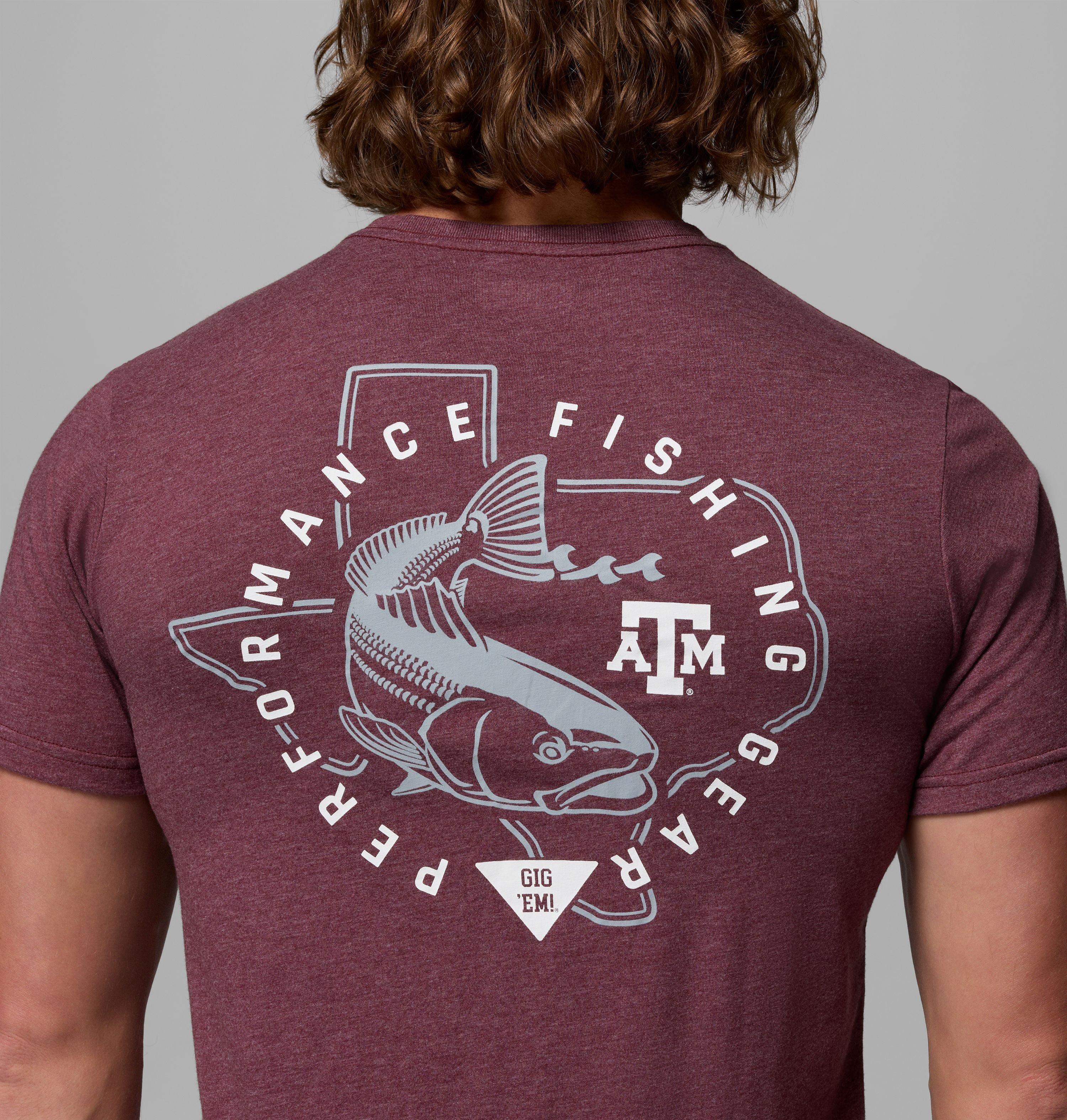 Men's Collegiate PFG Short Sleeve Shirt - Texas A&M 6