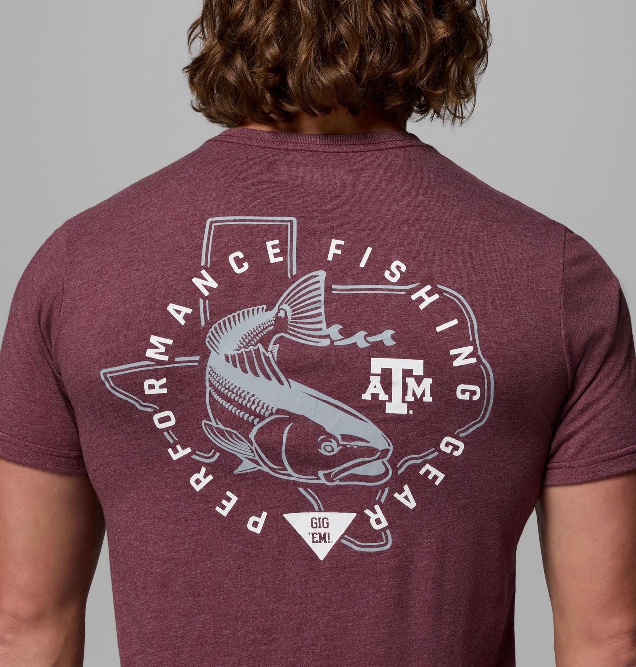 Men's Collegiate PFG™ Short Sleeve Shirt - Texas A&M 6