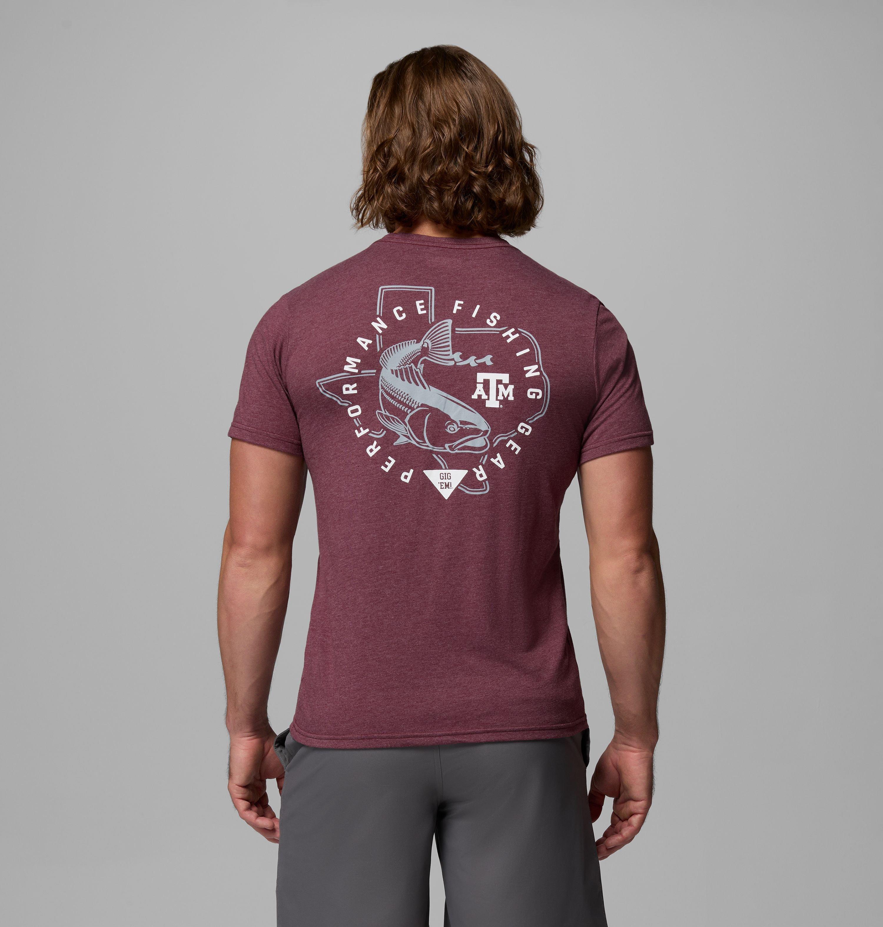 Men's Collegiate PFG Short Sleeve Shirt - Texas A&M 3