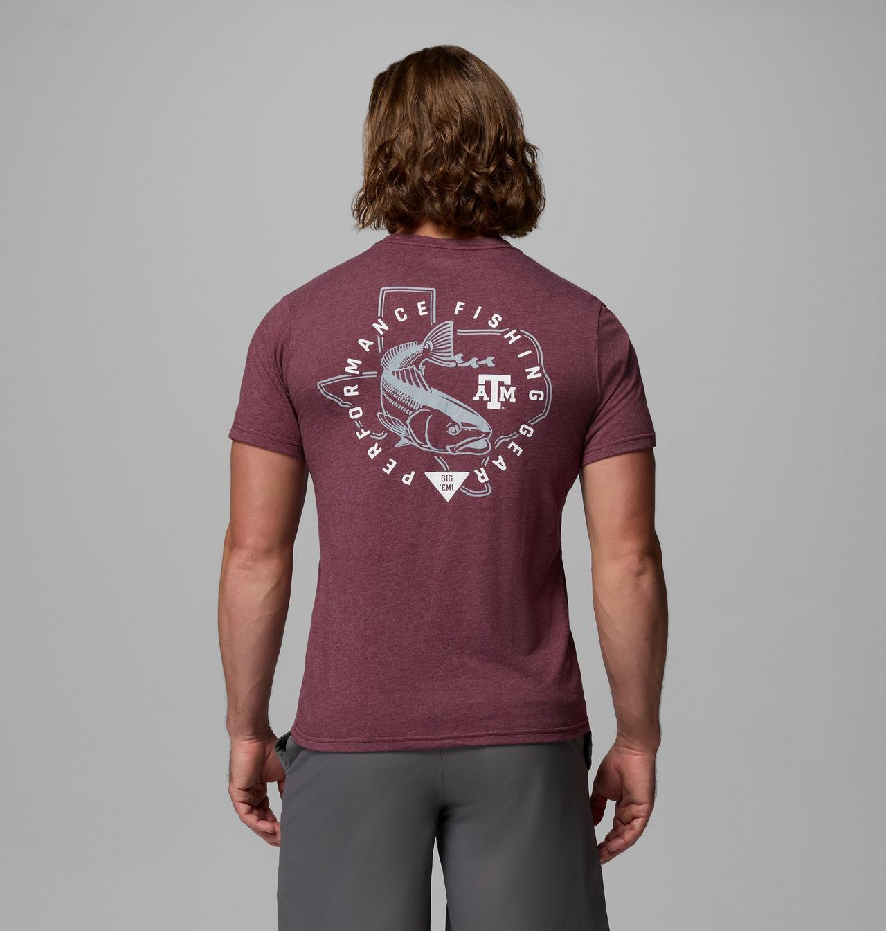 Men's Collegiate PFG™ Short Sleeve Shirt - Texas A&M 3