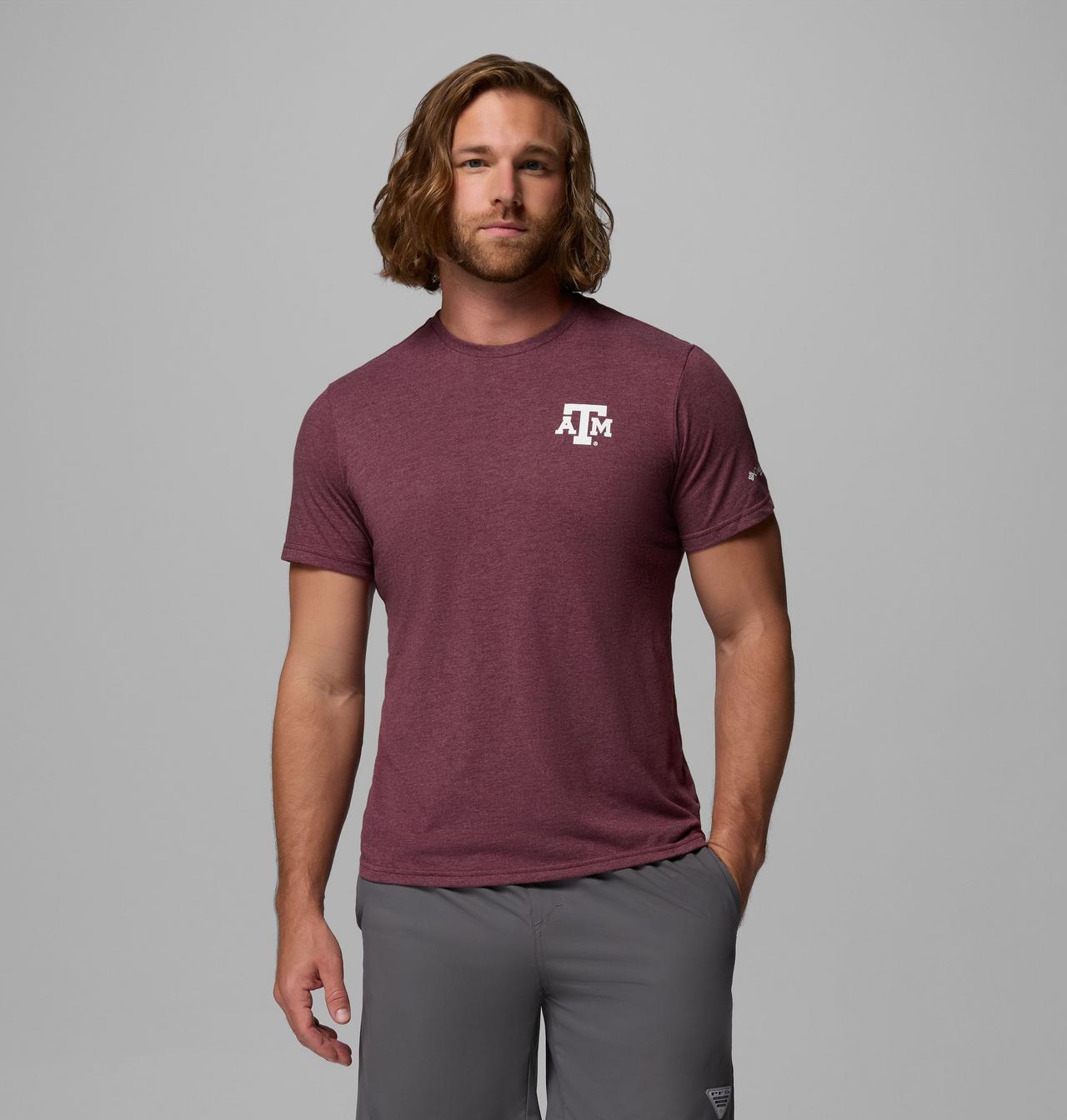 Men's Collegiate PFG™ Short Sleeve Shirt - Texas A&M 1