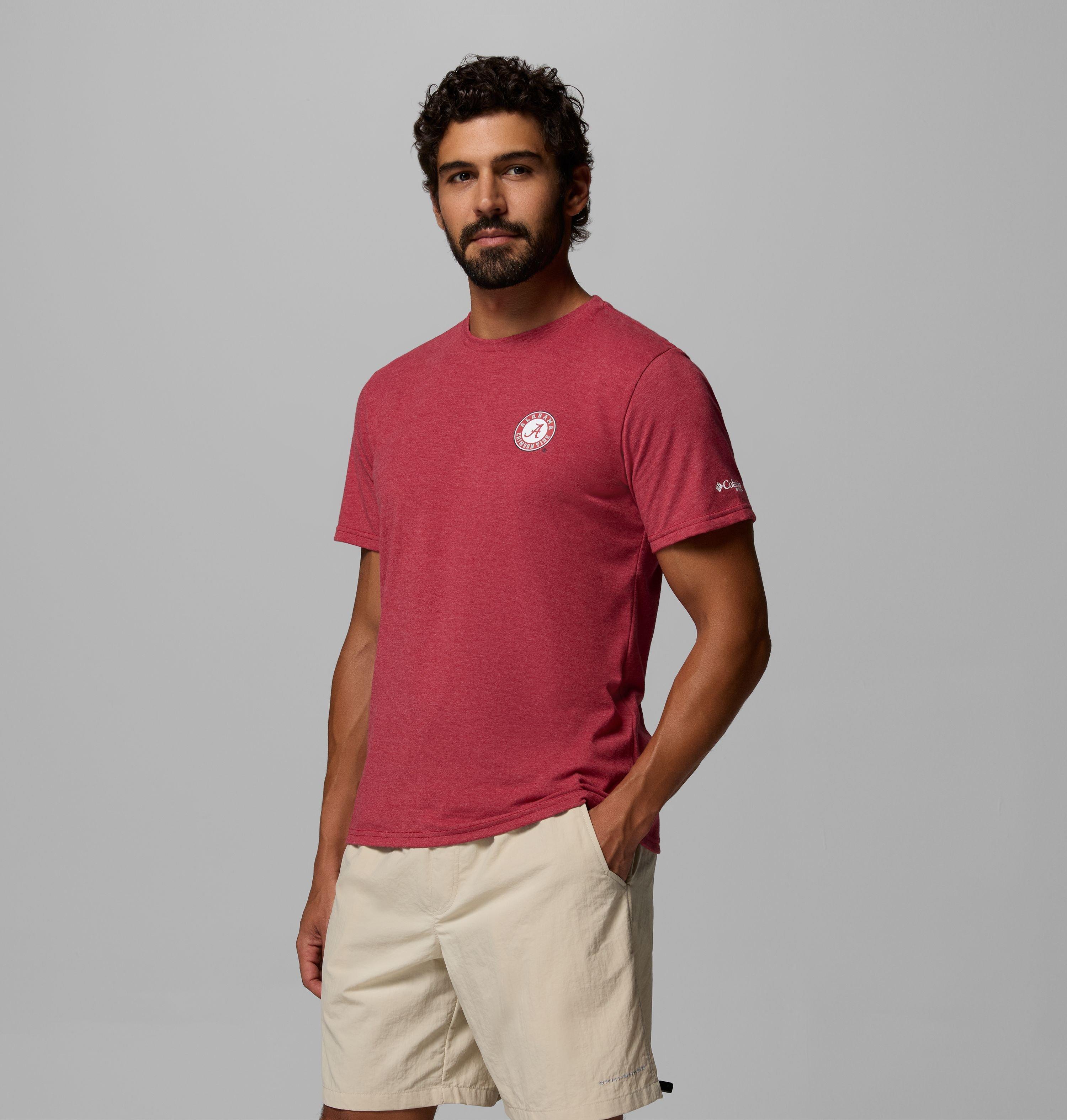 Men's Collegiate PFG Short Sleeve Shirt - Alabama 4