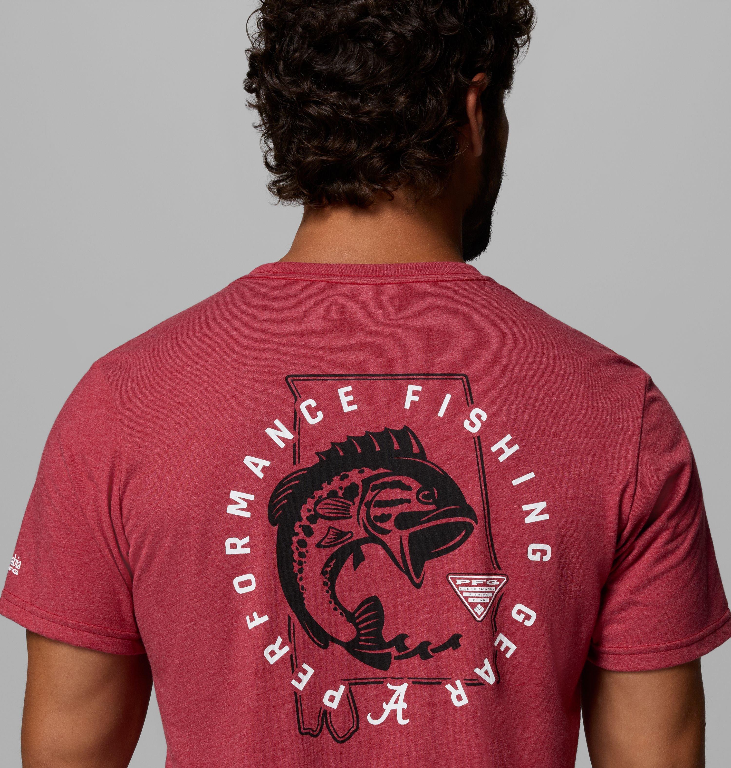 Men's Collegiate PFG Short Sleeve Shirt - Alabama 6