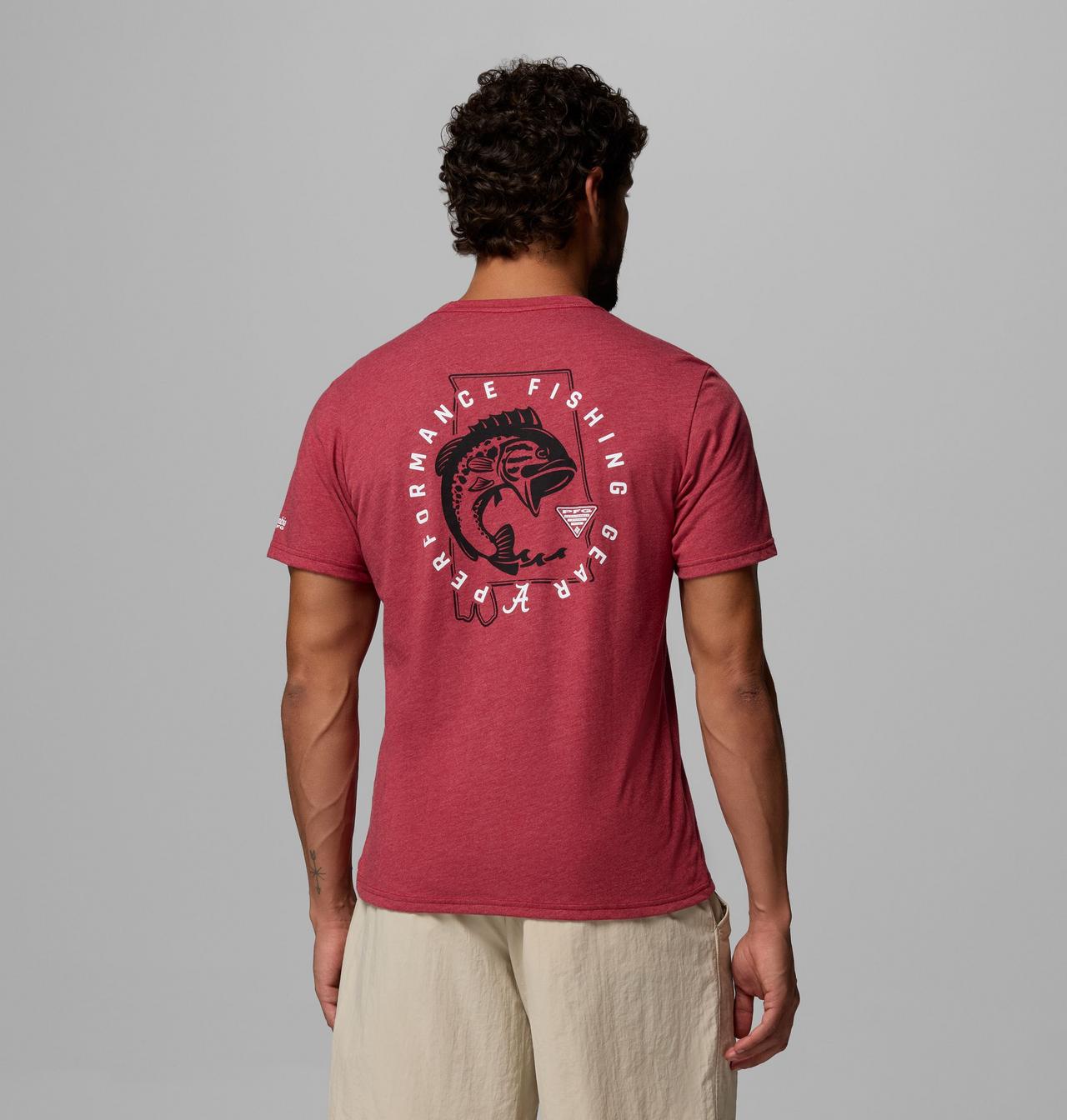 Men's Collegiate PFG™ Short Sleeve Shirt - Alabama 3