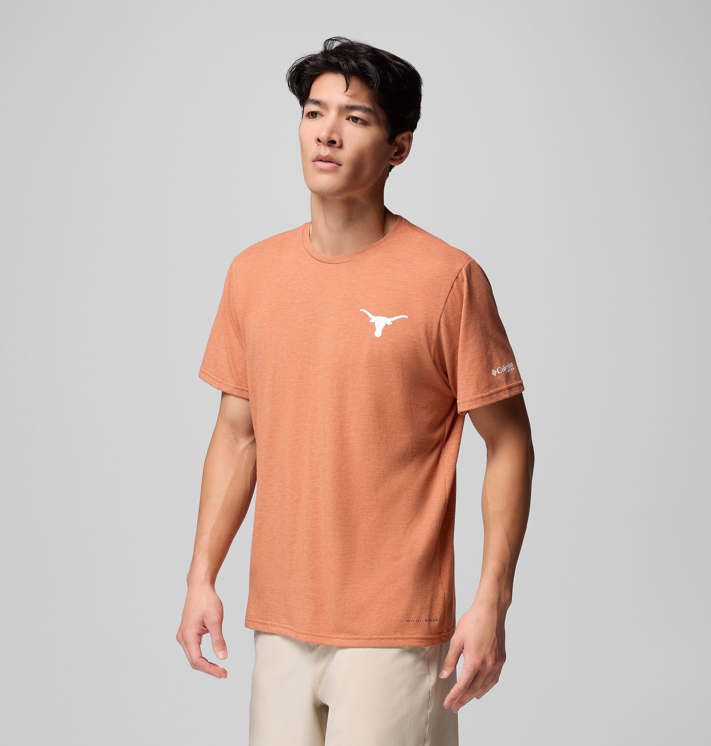 Men's Collegiate PFG Short Sleeve Shirt - Texas 4