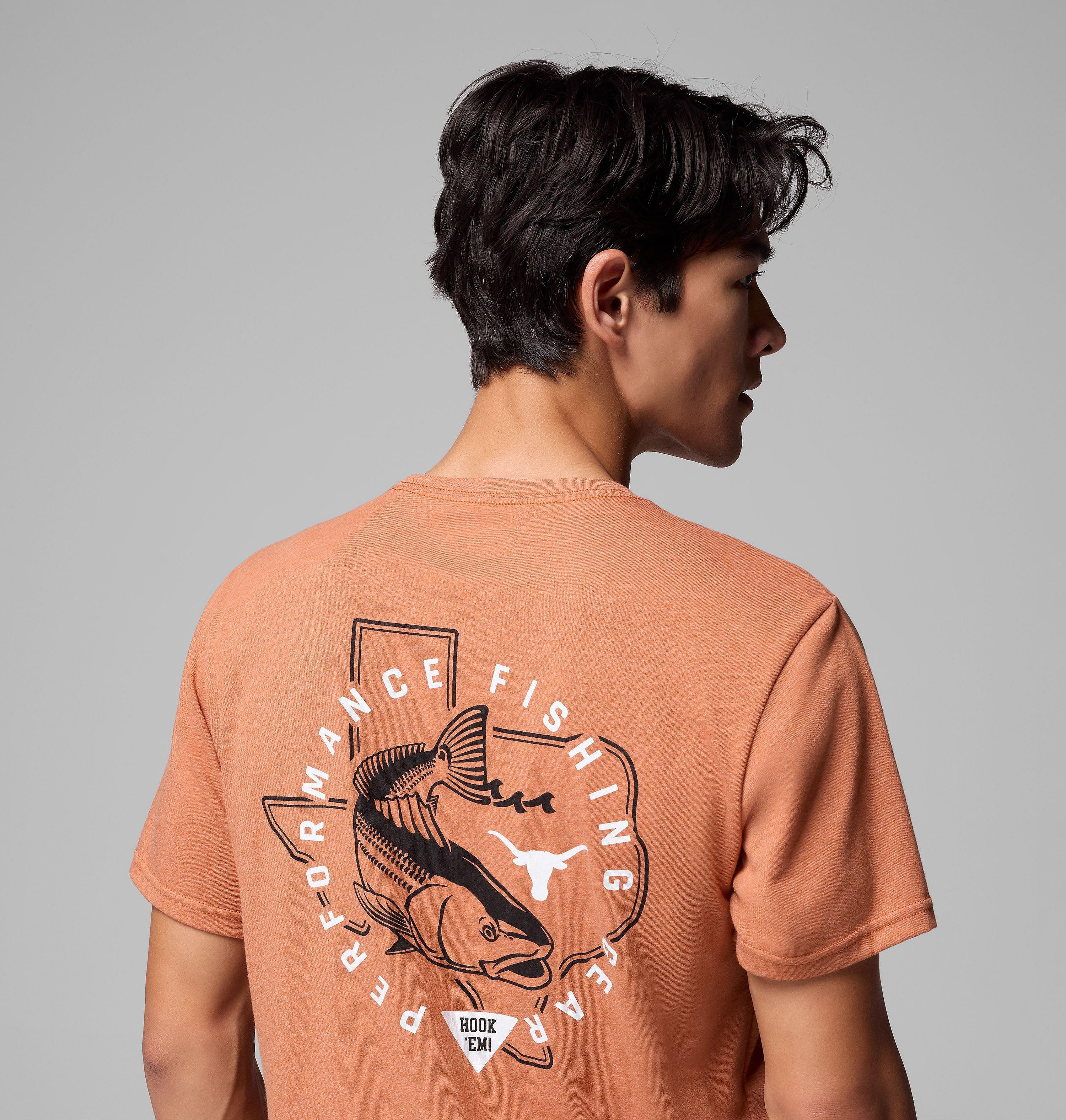 Men's Collegiate PFG Short Sleeve Shirt - Texas 6