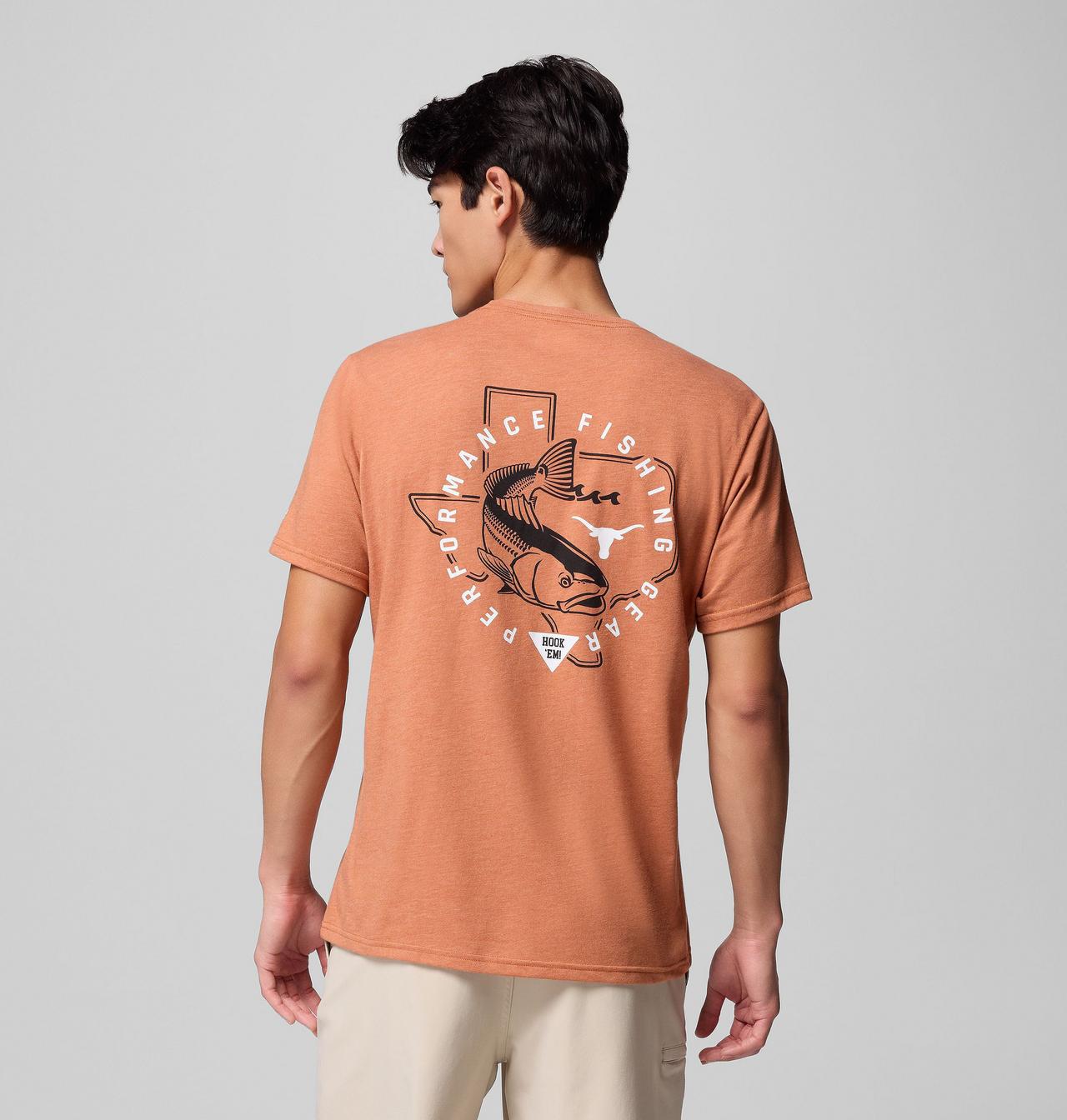 Men's Collegiate PFG™ Short Sleeve Shirt - Texas 3
