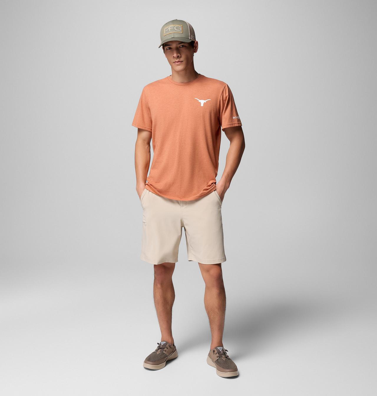 Men's Collegiate PFG™ Short Sleeve Shirt - Texas 2