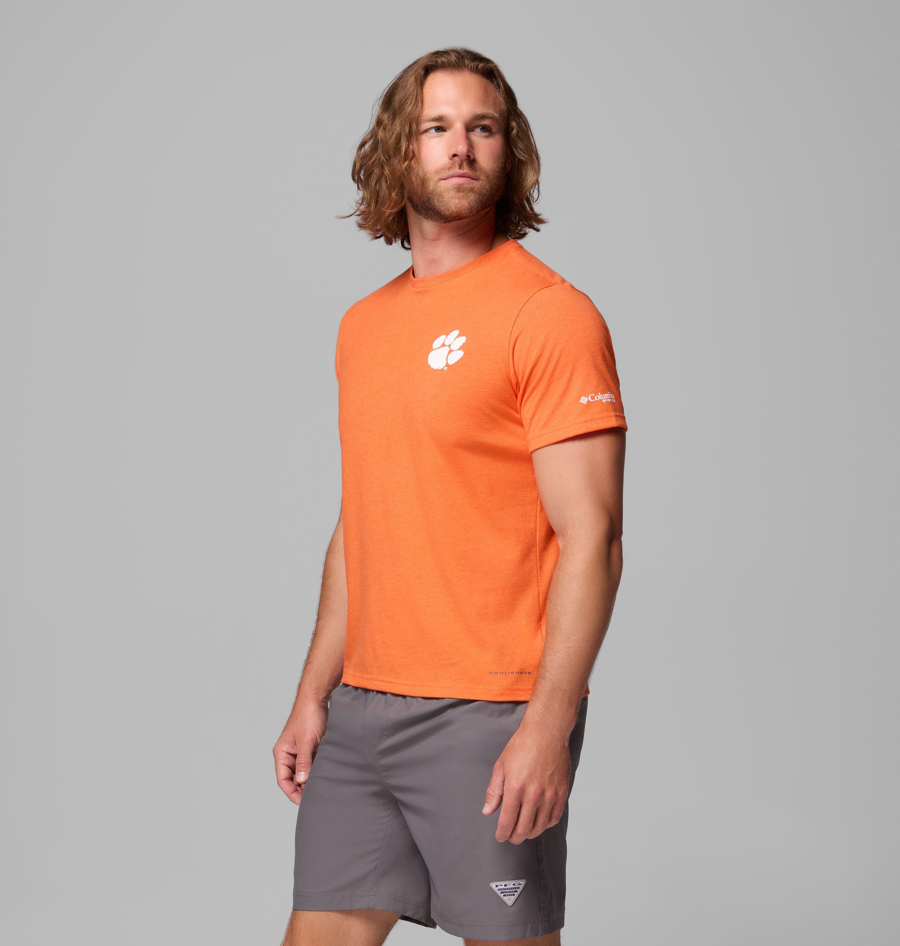 Men's Collegiate PFG Short Sleeve Shirt - Clemson 4