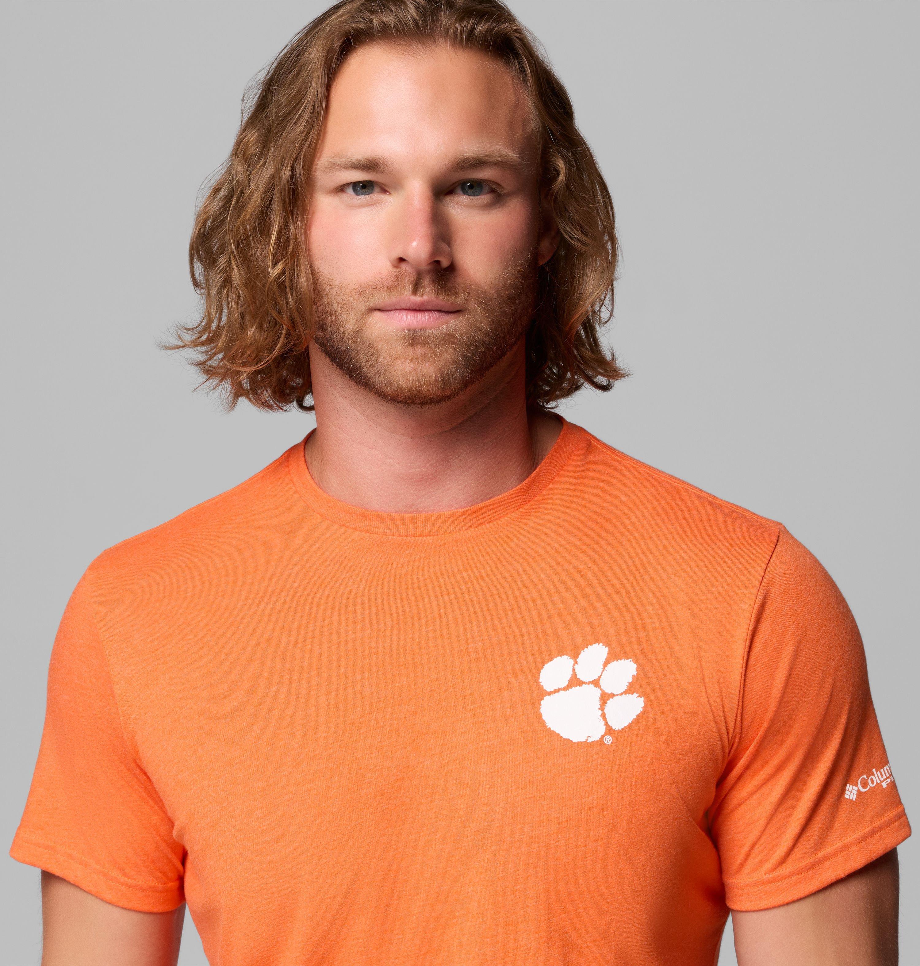 Men's Collegiate PFG Short Sleeve Shirt - Clemson 5