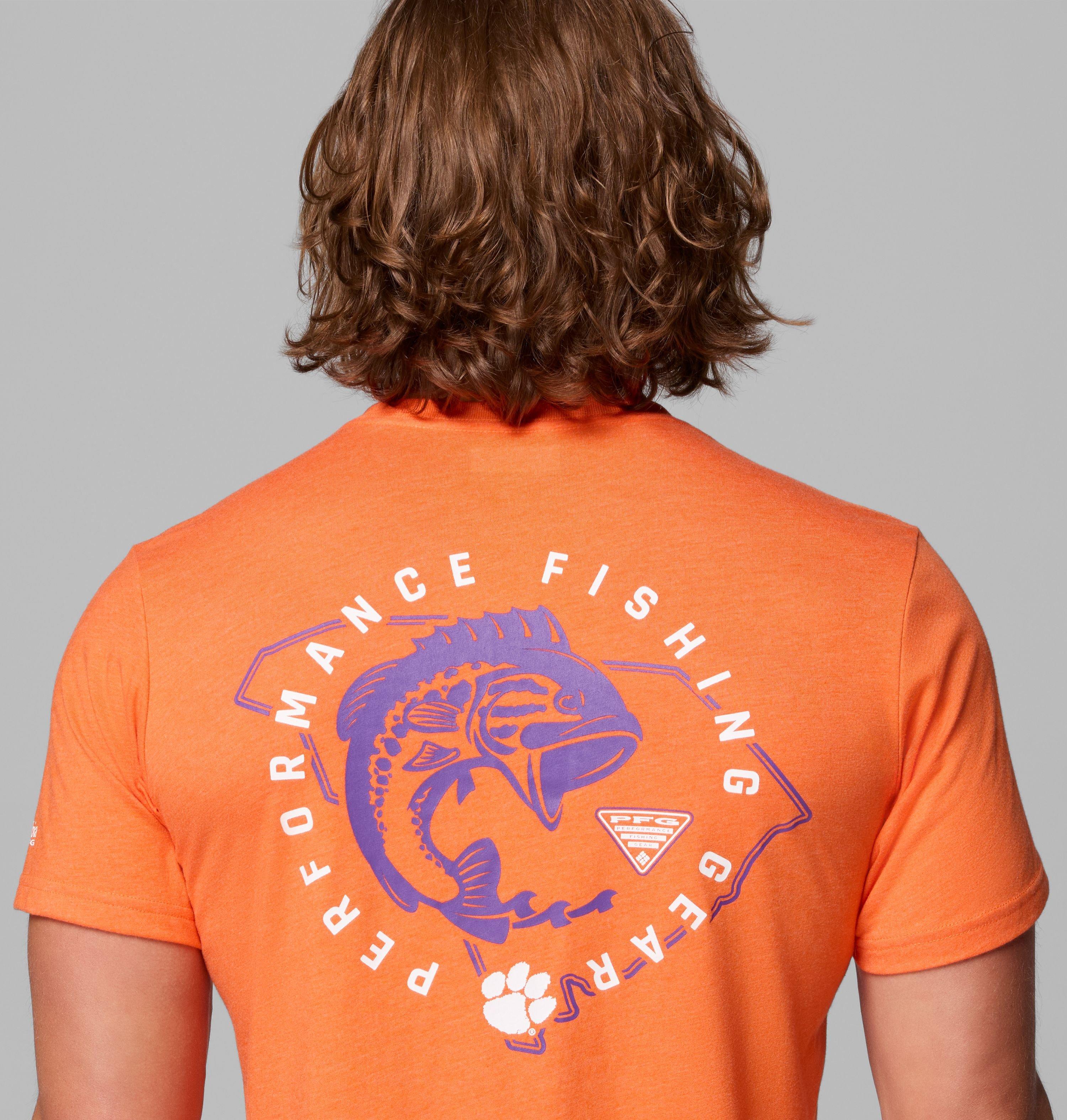 Men's Collegiate PFG Short Sleeve Shirt - Clemson 6