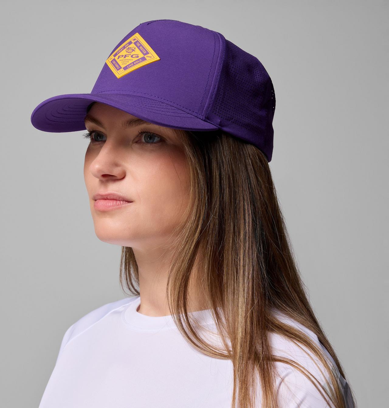 Collegiate PFG Elite™ 3D Stretch Snap Back - LSU 5
