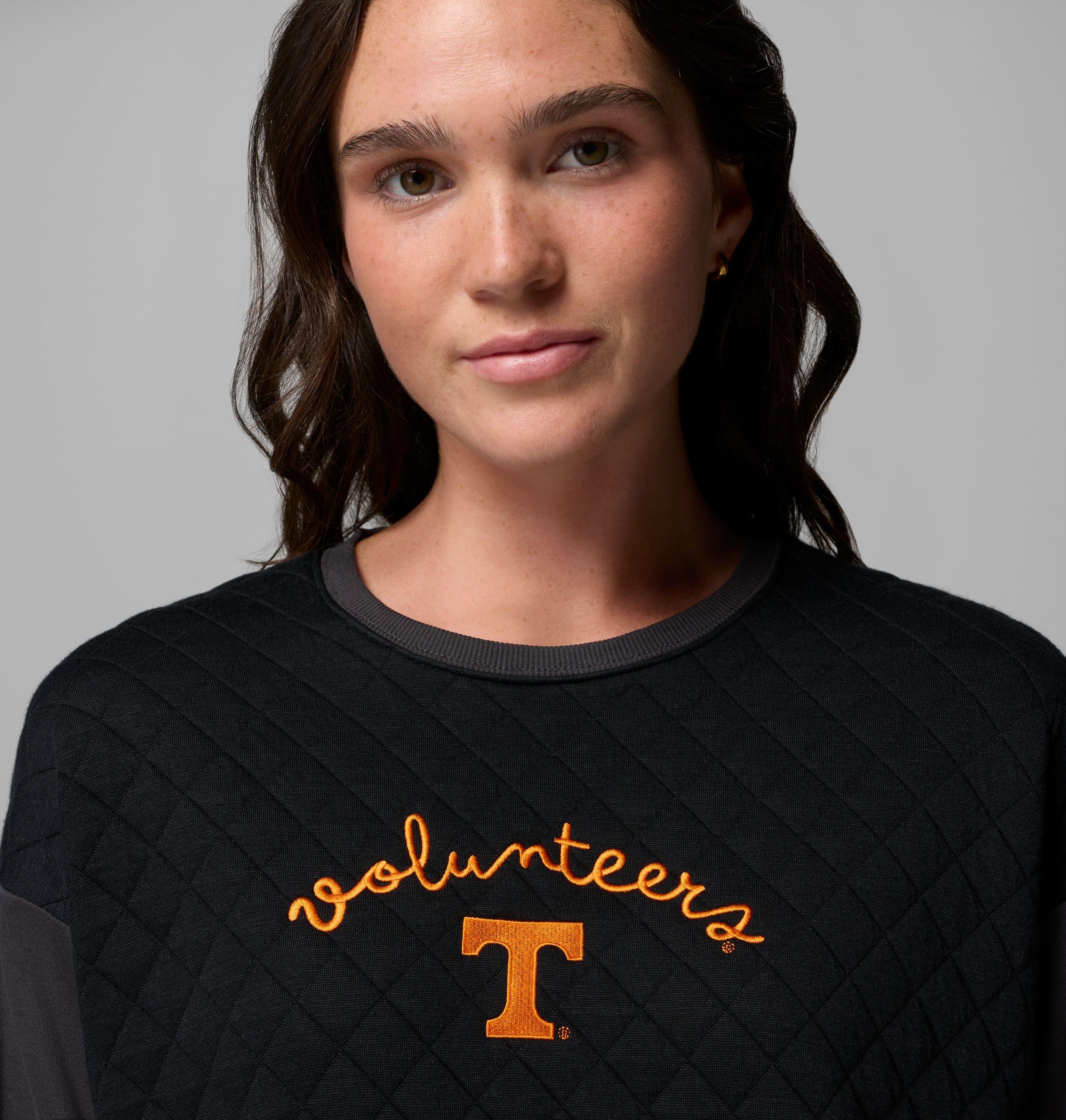 Women's Collegiate Hart Mountain Quilted Crew - Tennessee 5